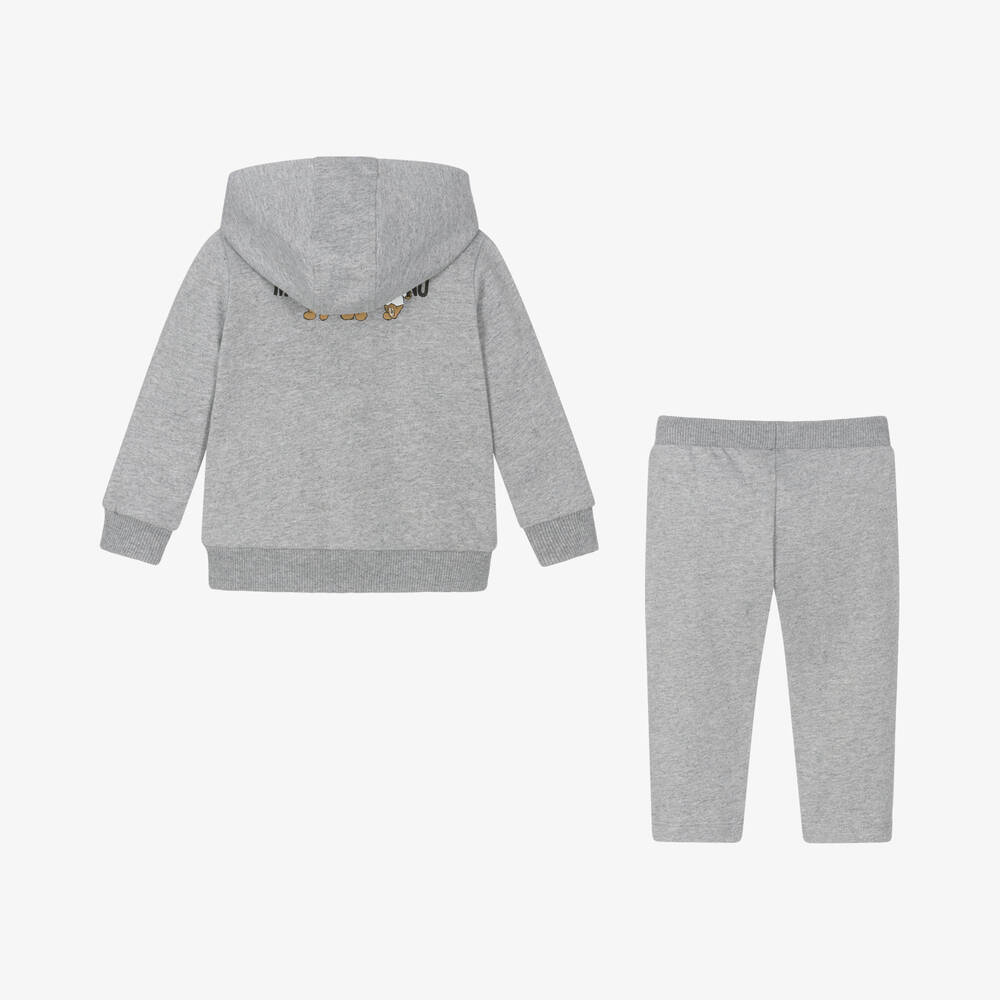 Baby Boys & Girls Grey Cotton Set