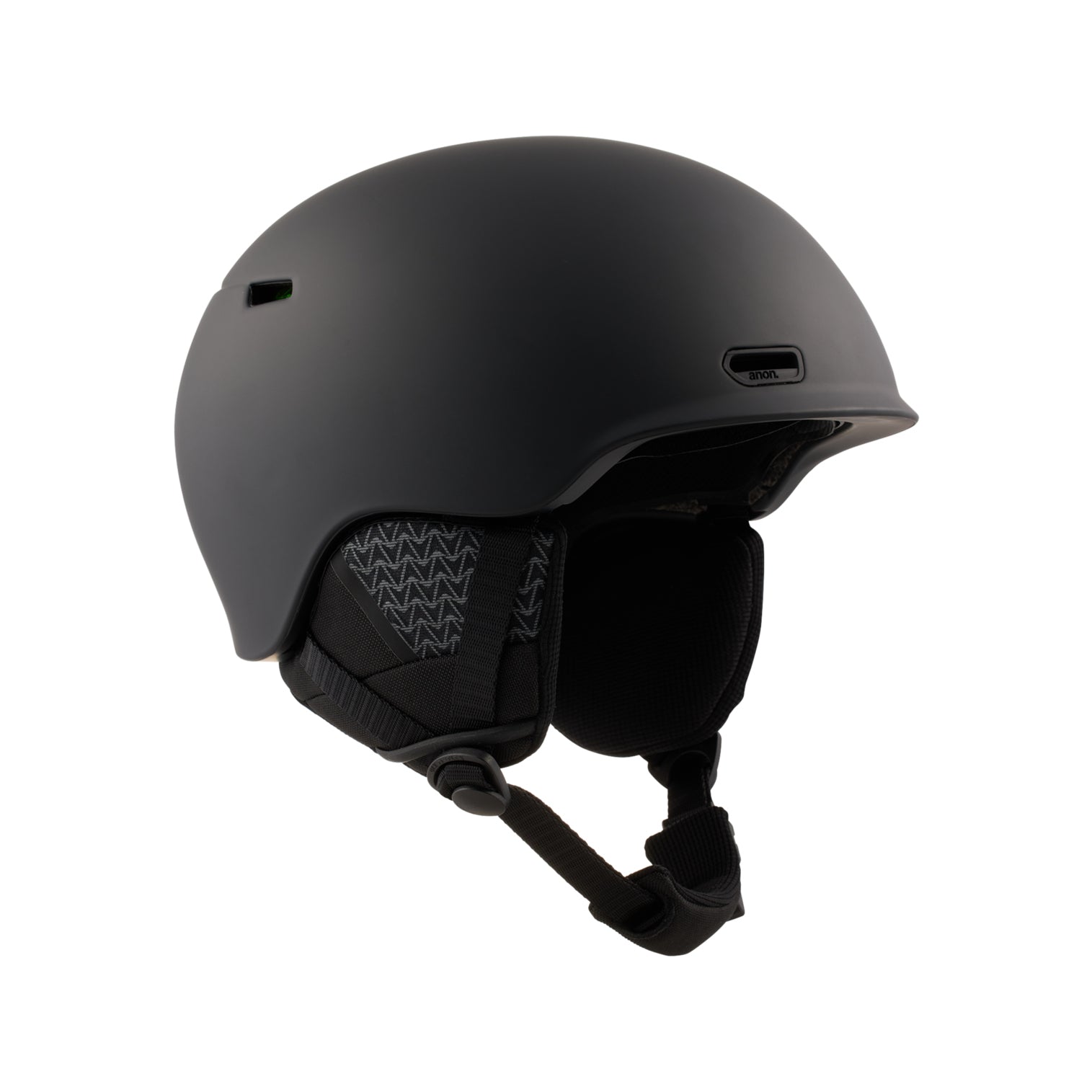 Boys & Girls Black "ANON OSLO WAVECEL" Ski Helmet