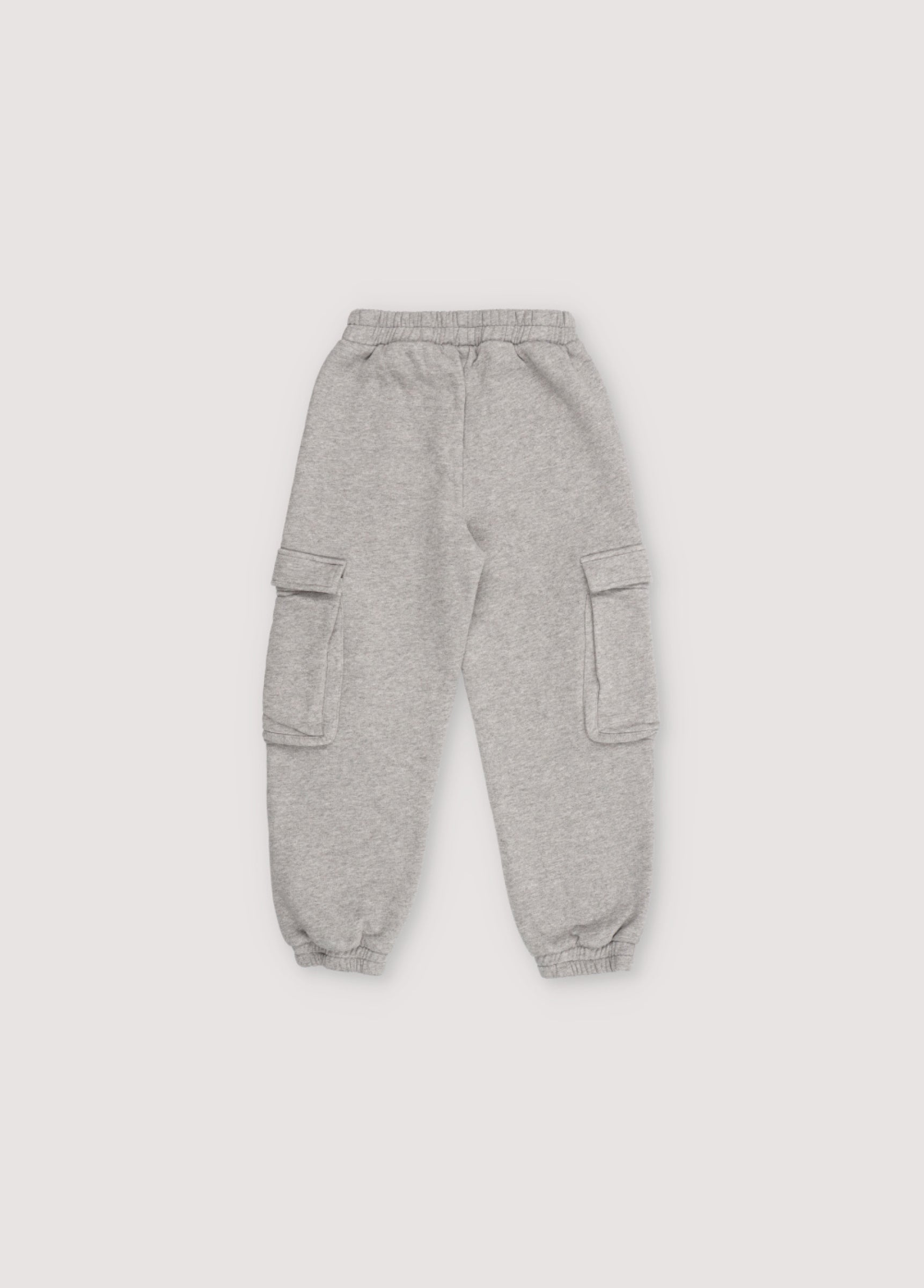 Boys Grey Cotton Trousers