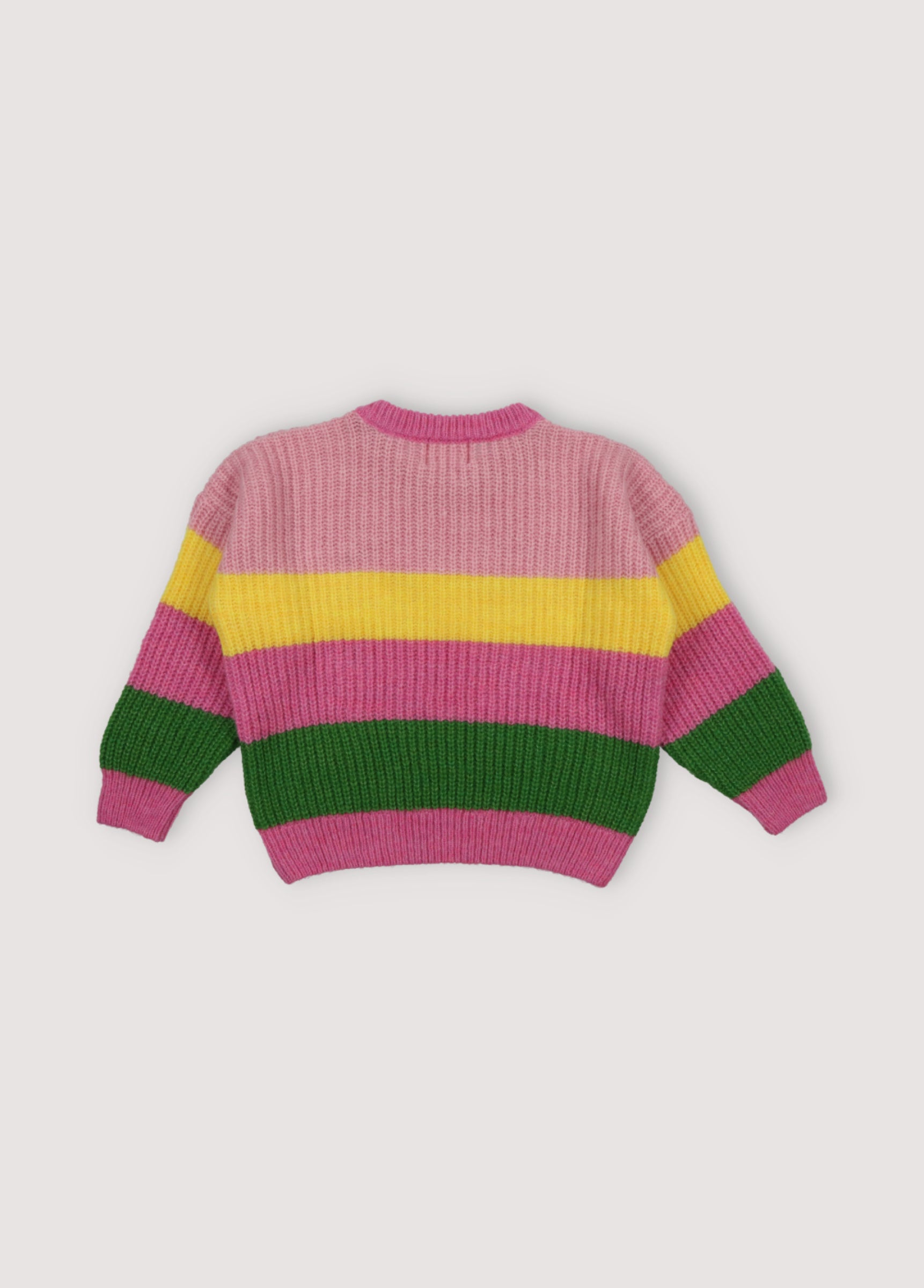 Girls Multicolor Knit Sweater