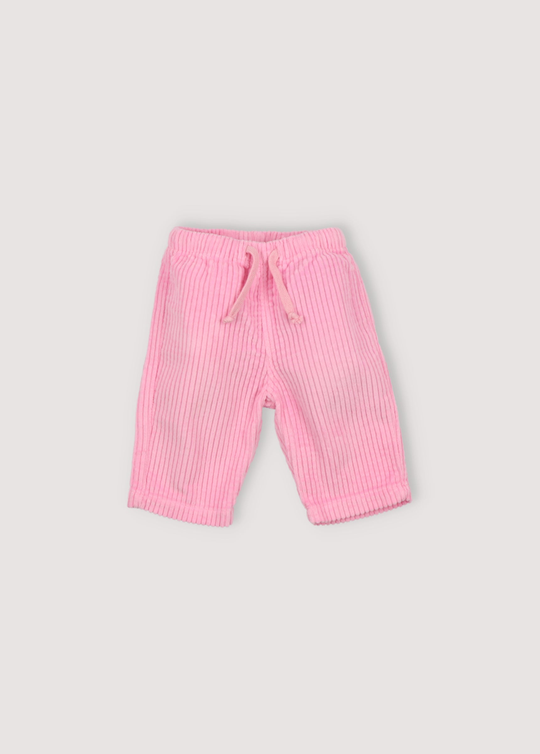 Baby Girls Pink Corduroy Trousers