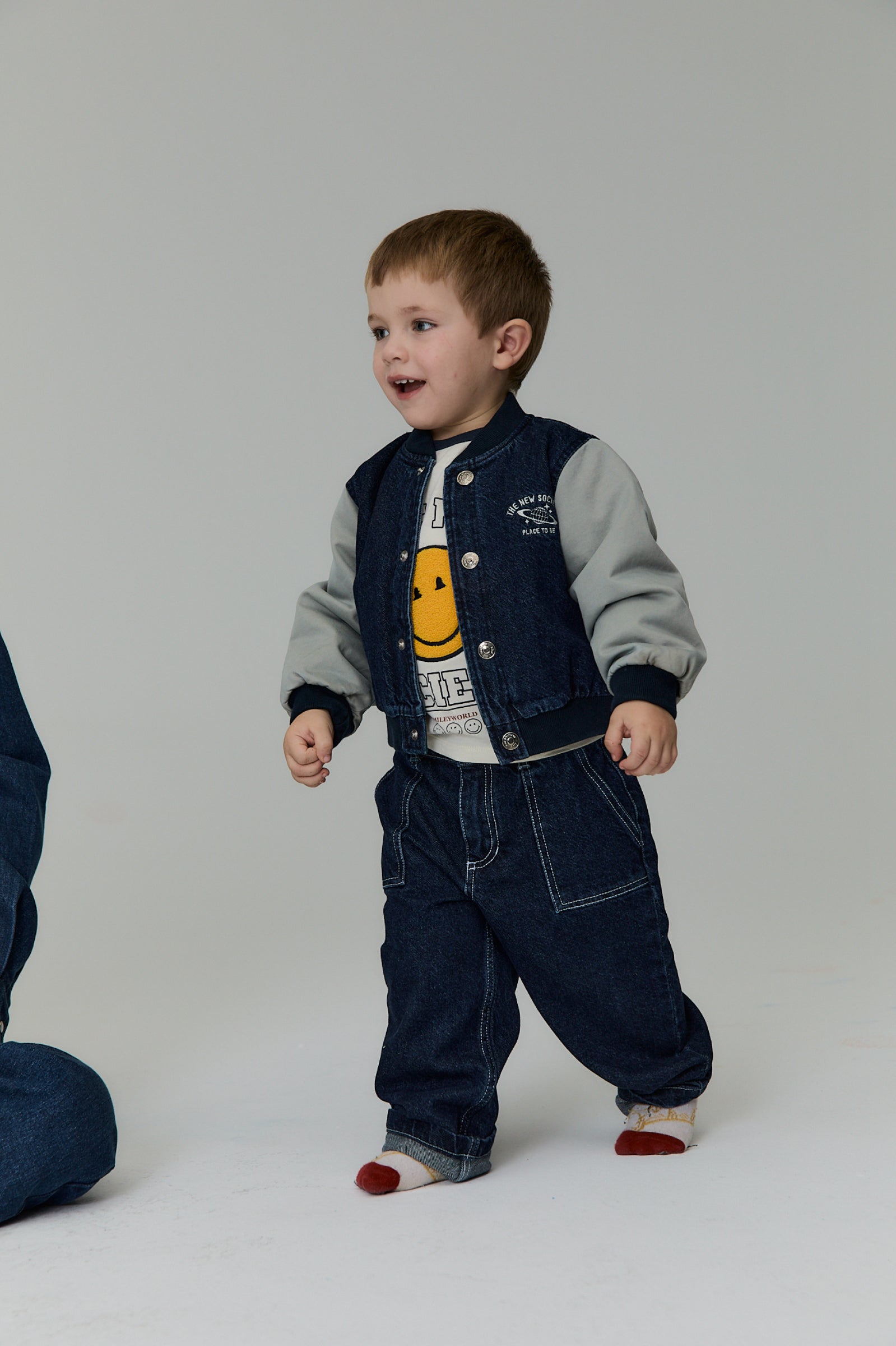 Baby Boys & Girls Blue Denim Jacket