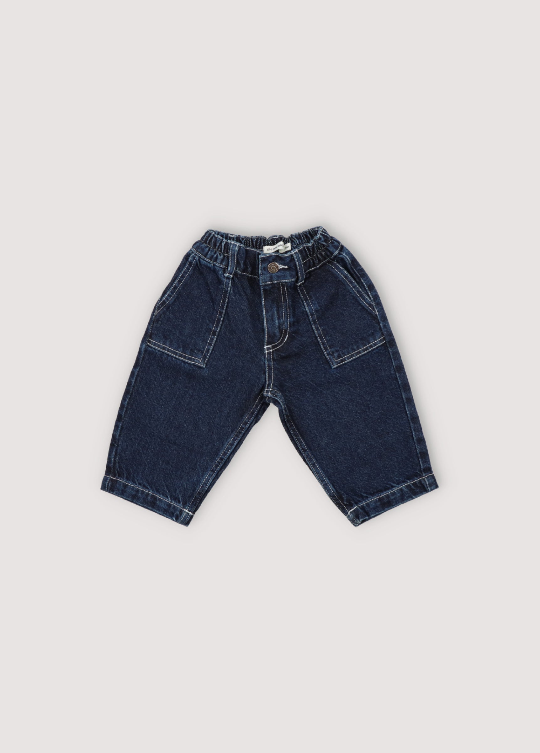 Baby Boys & Girls Blue Denim Trousers