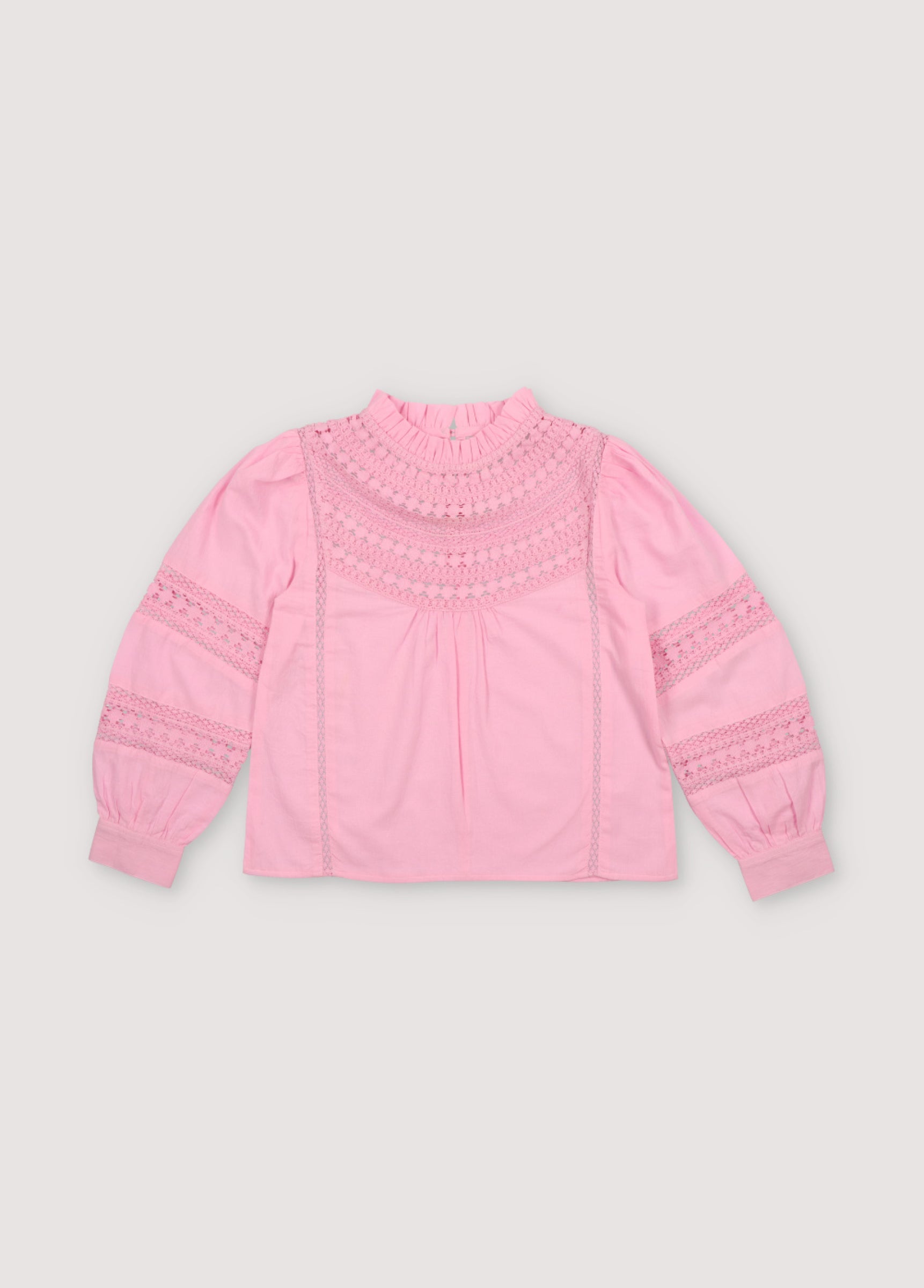 Girls Pink Cotton Top