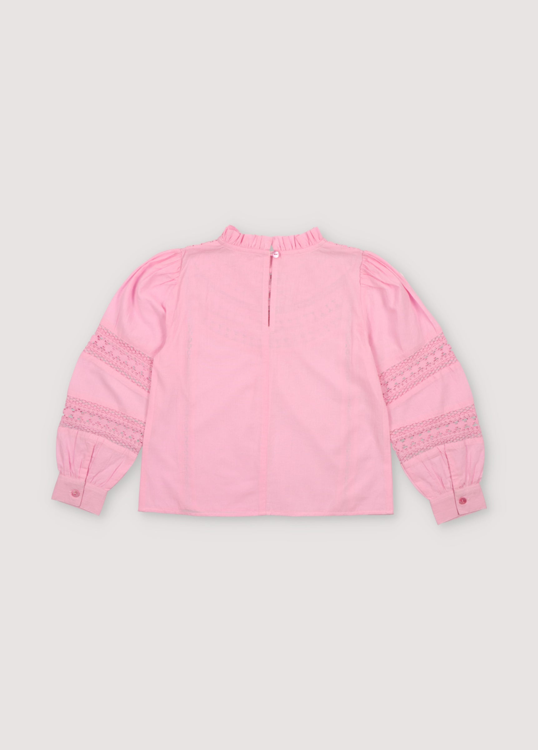 Girls Pink Cotton Top