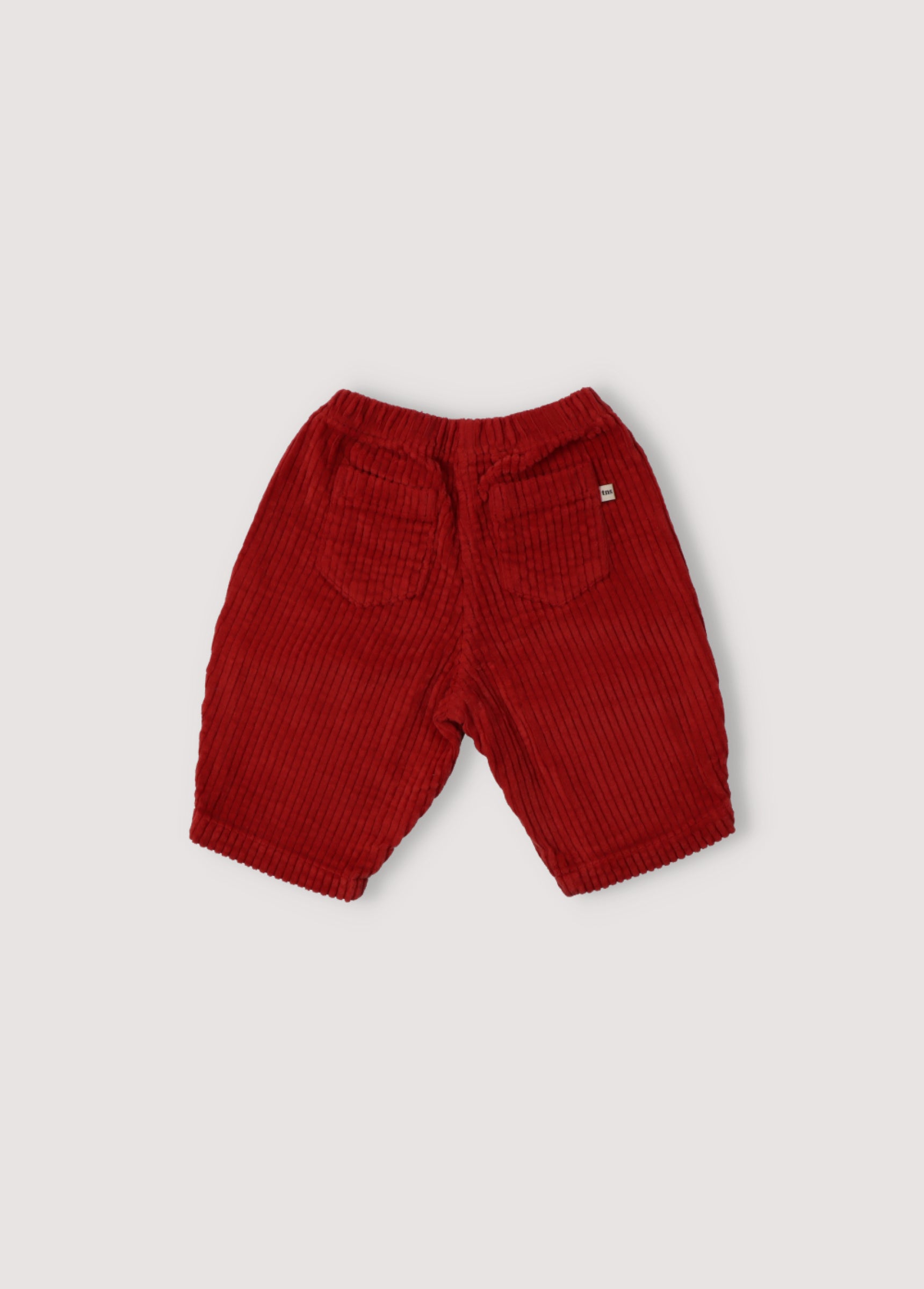 Baby Boys & Girls Red Corduroy Trousers