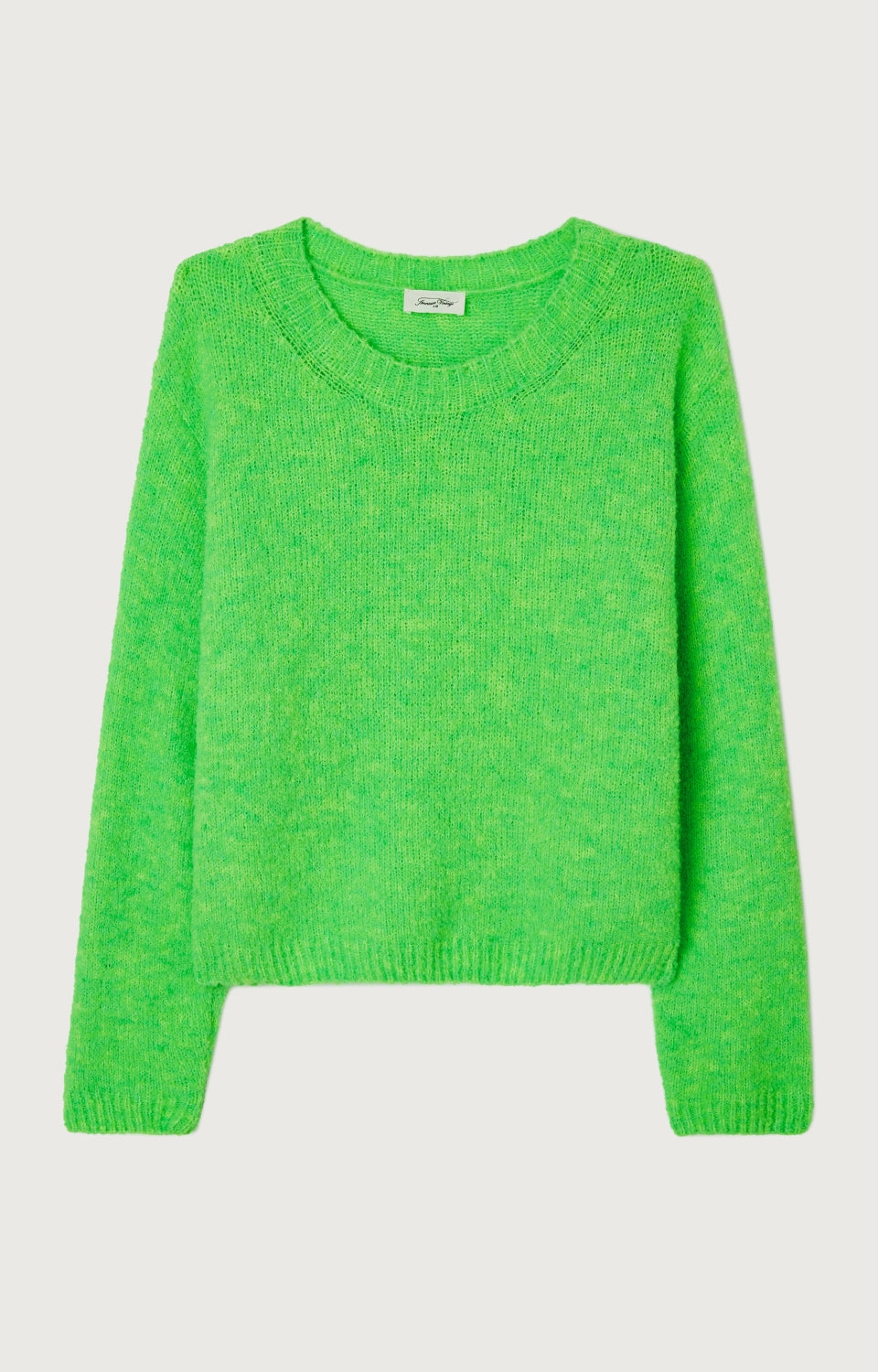 Women Green Knit Sweater