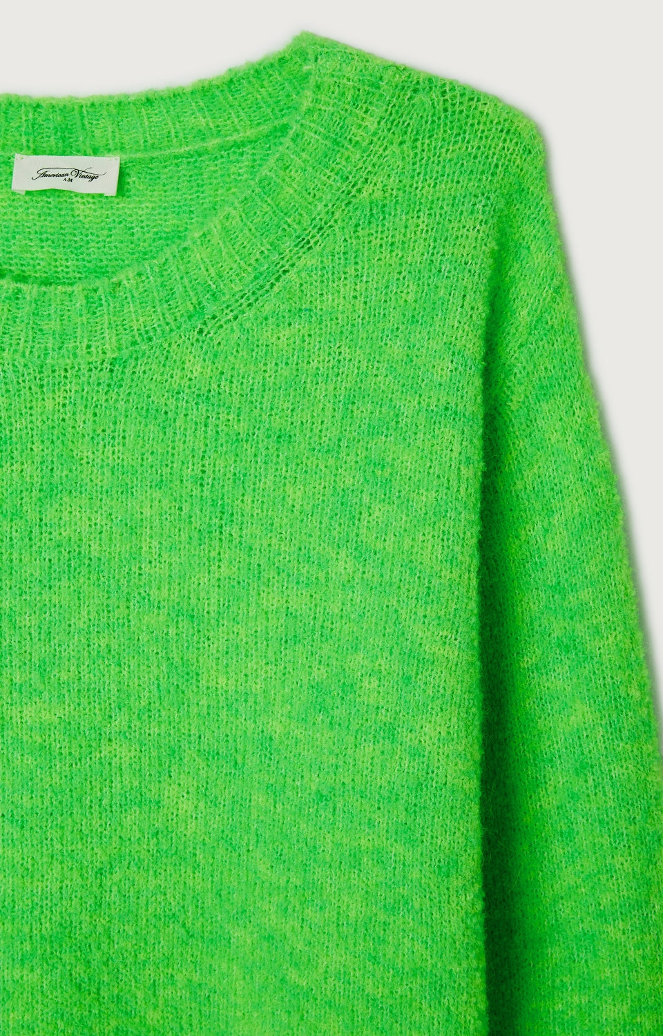 Women Green Knit Sweater