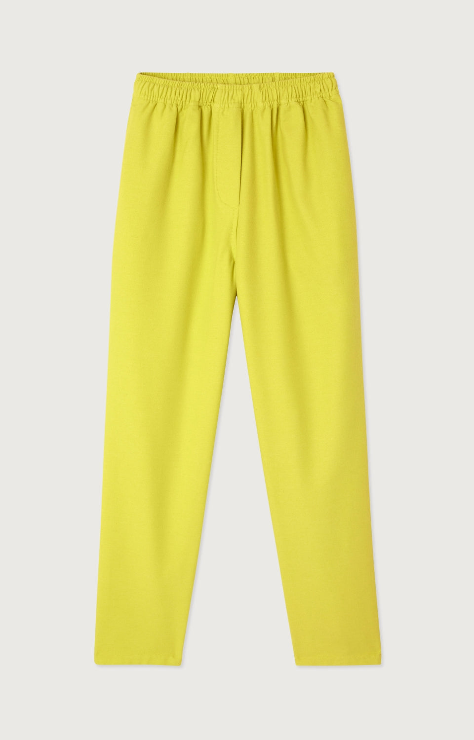 Women Yellow Cotton Trousers