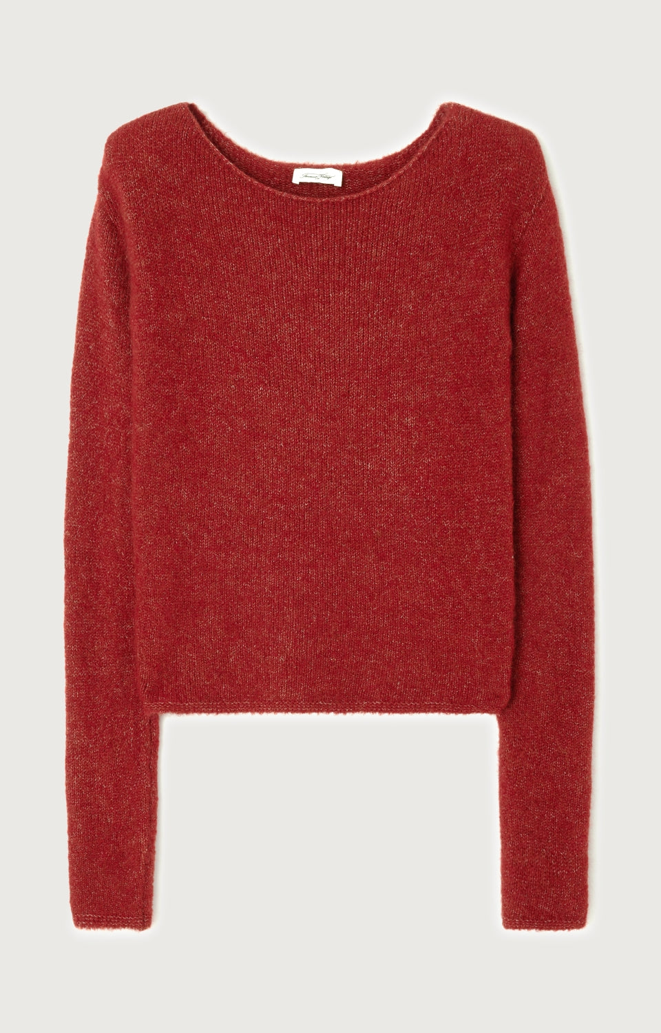 Women Red Knit Sweater