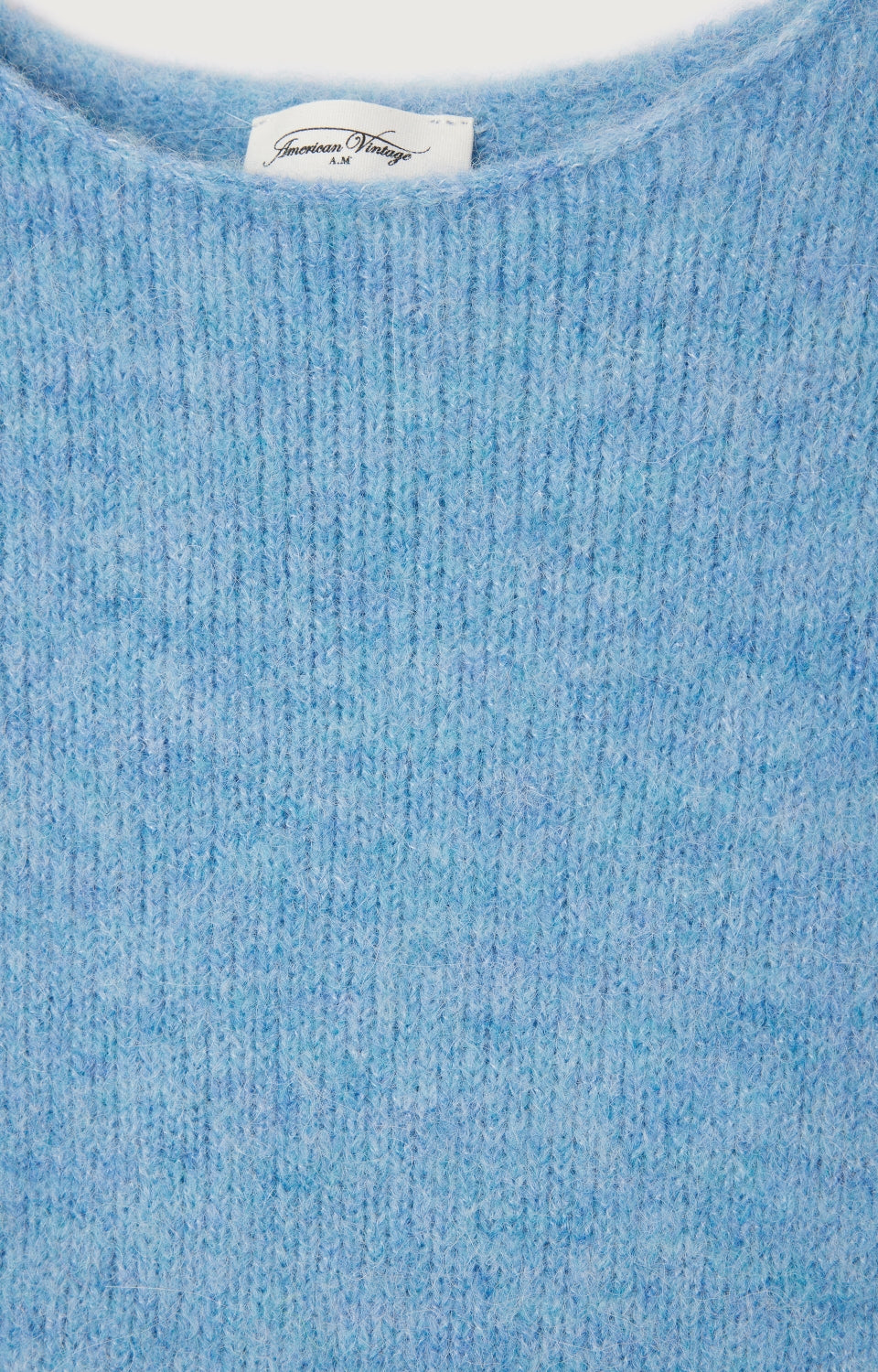 Women Blue Knit Sweater