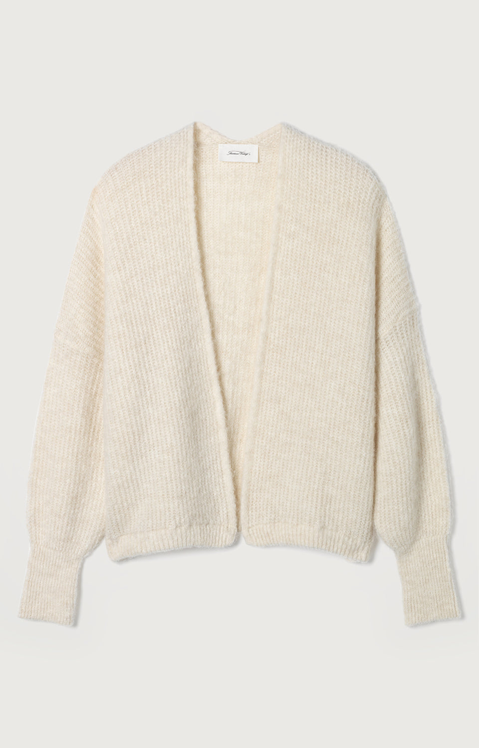 Women White Knit Cardigan