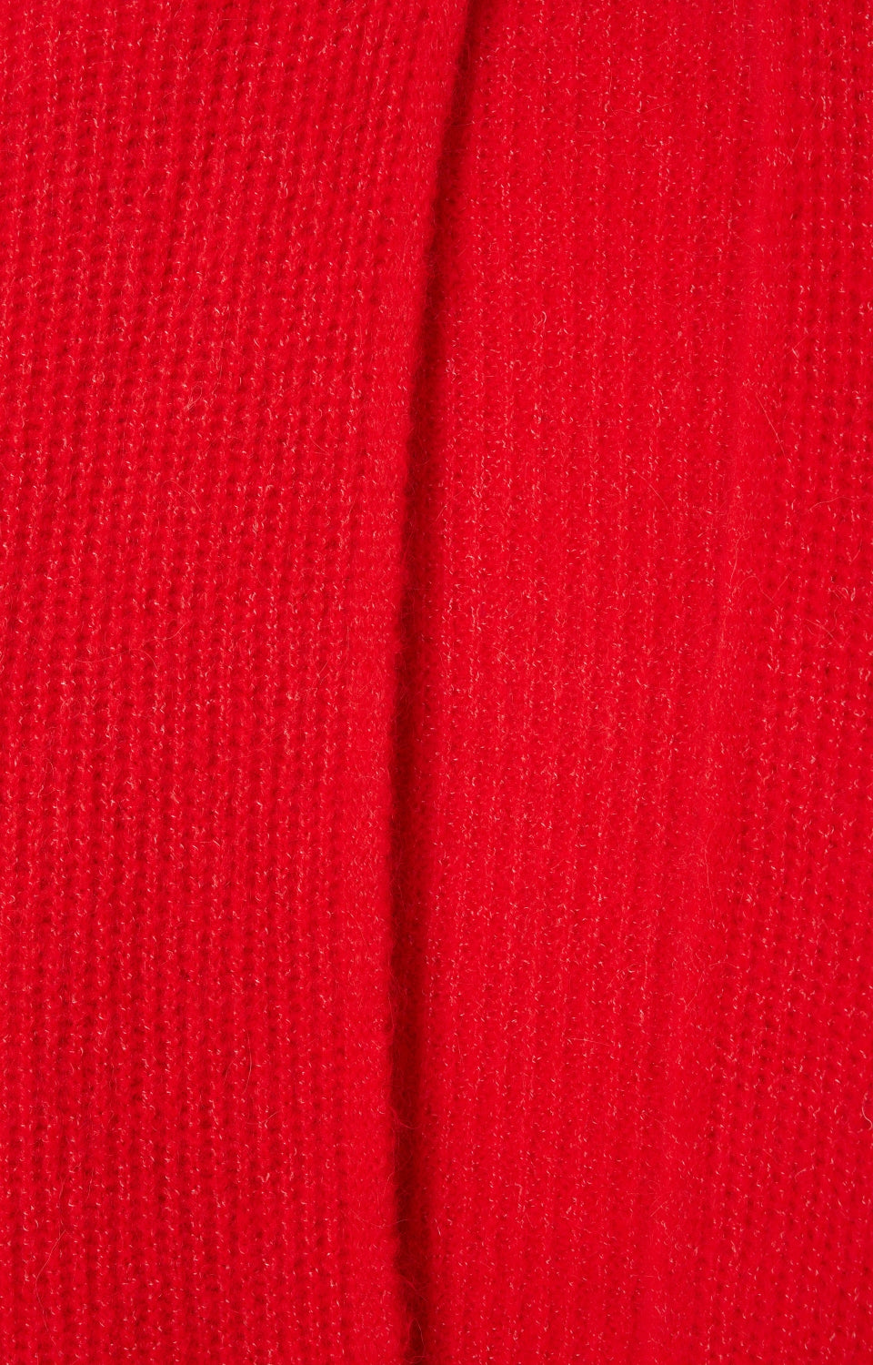 Women Red Knit Cardigan