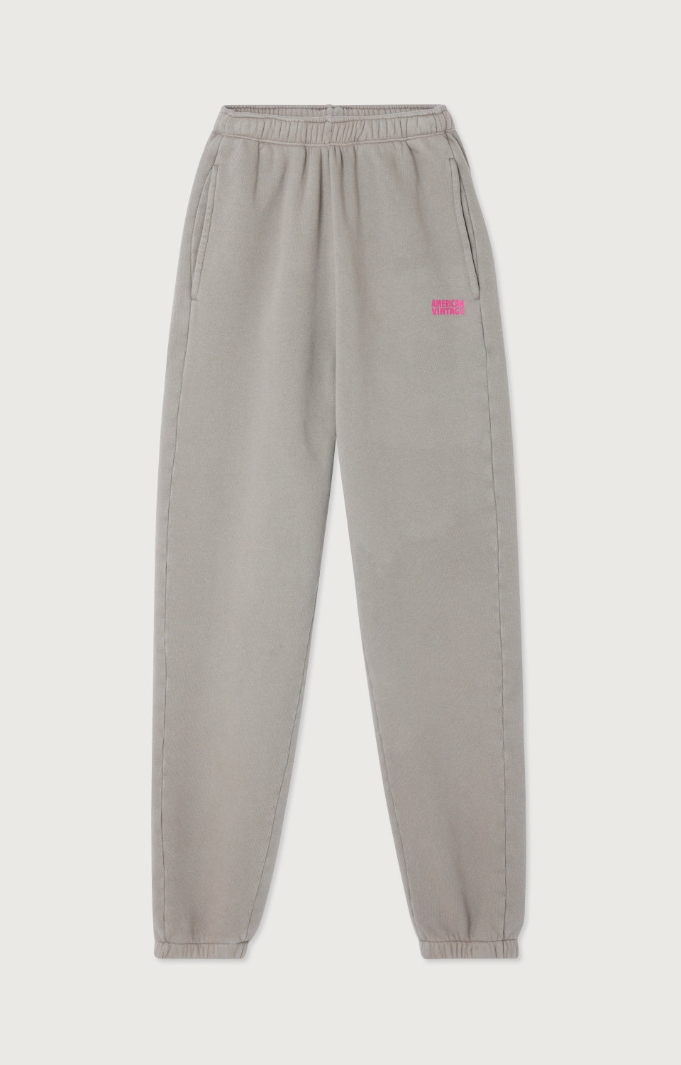 Women Grey Cotton Trousers