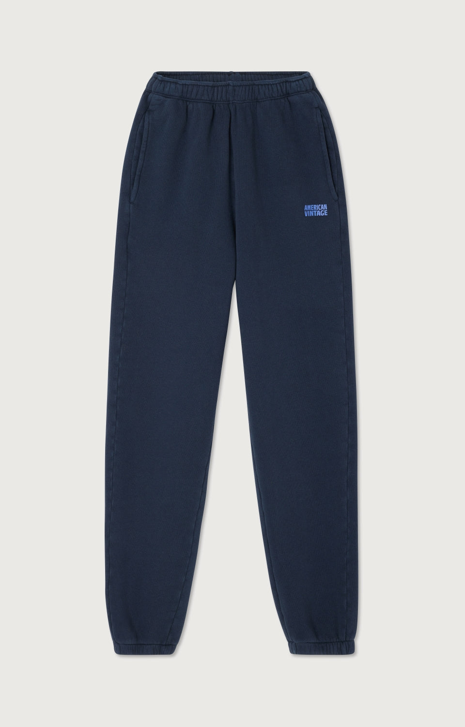 Women Navy Cotton Trousers