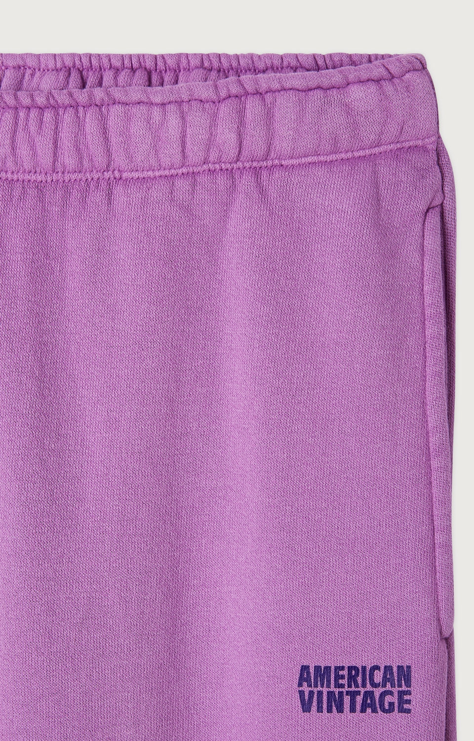 Women Purple Cotton Trousers