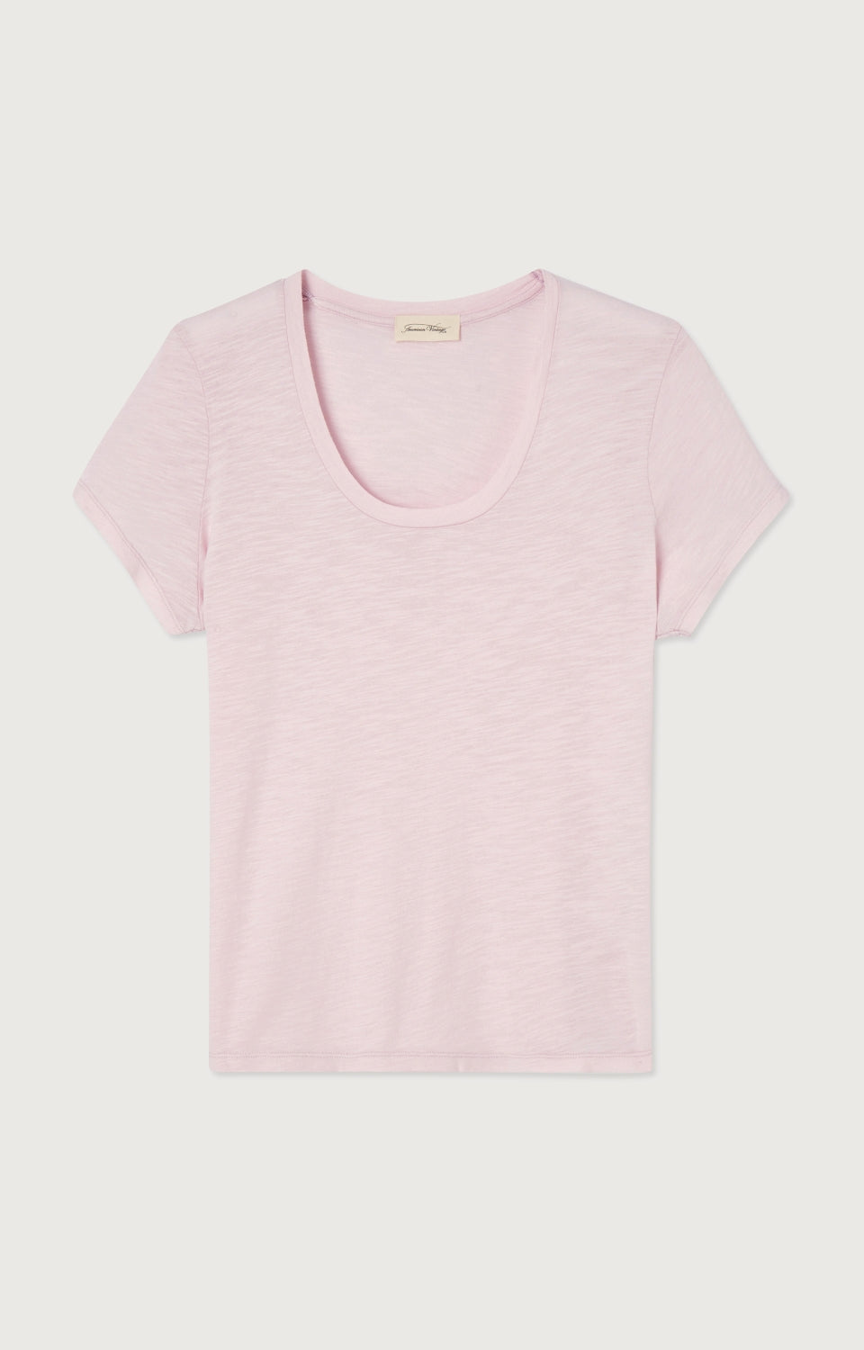 Women Light Pink Cotton T-Shirt