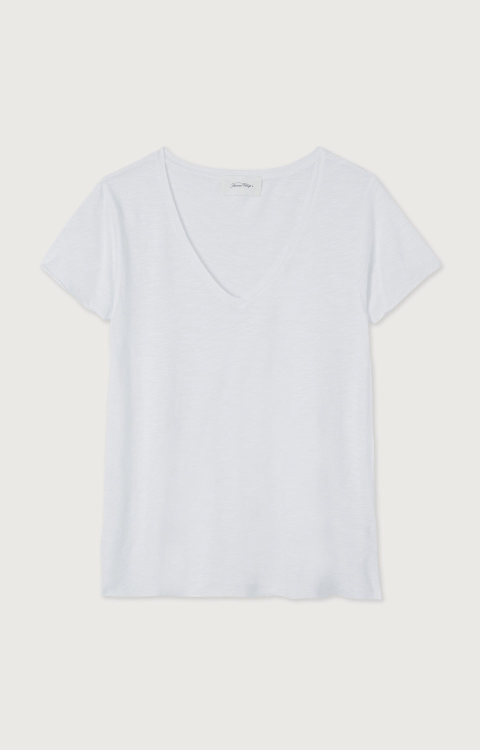 Women White Cotton T-Shirt