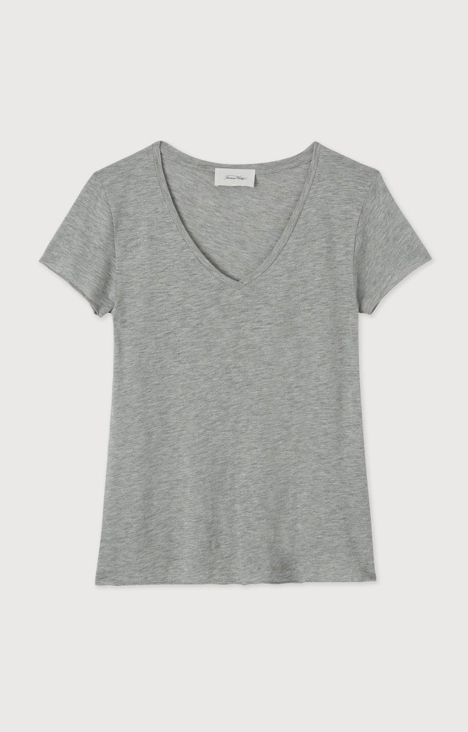 Women Grey Cotton T-Shirt