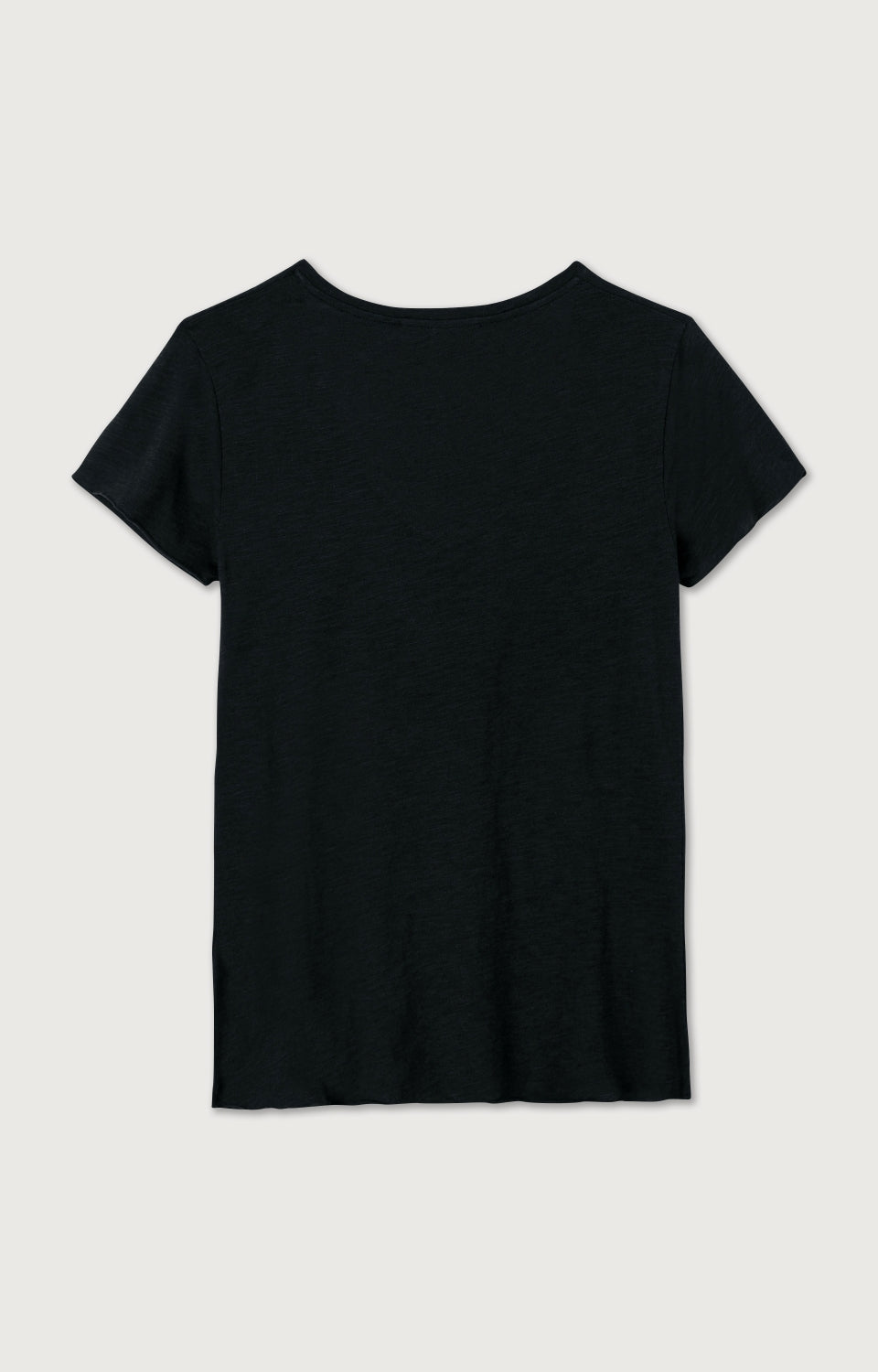 Women Black Cotton T-Shirt