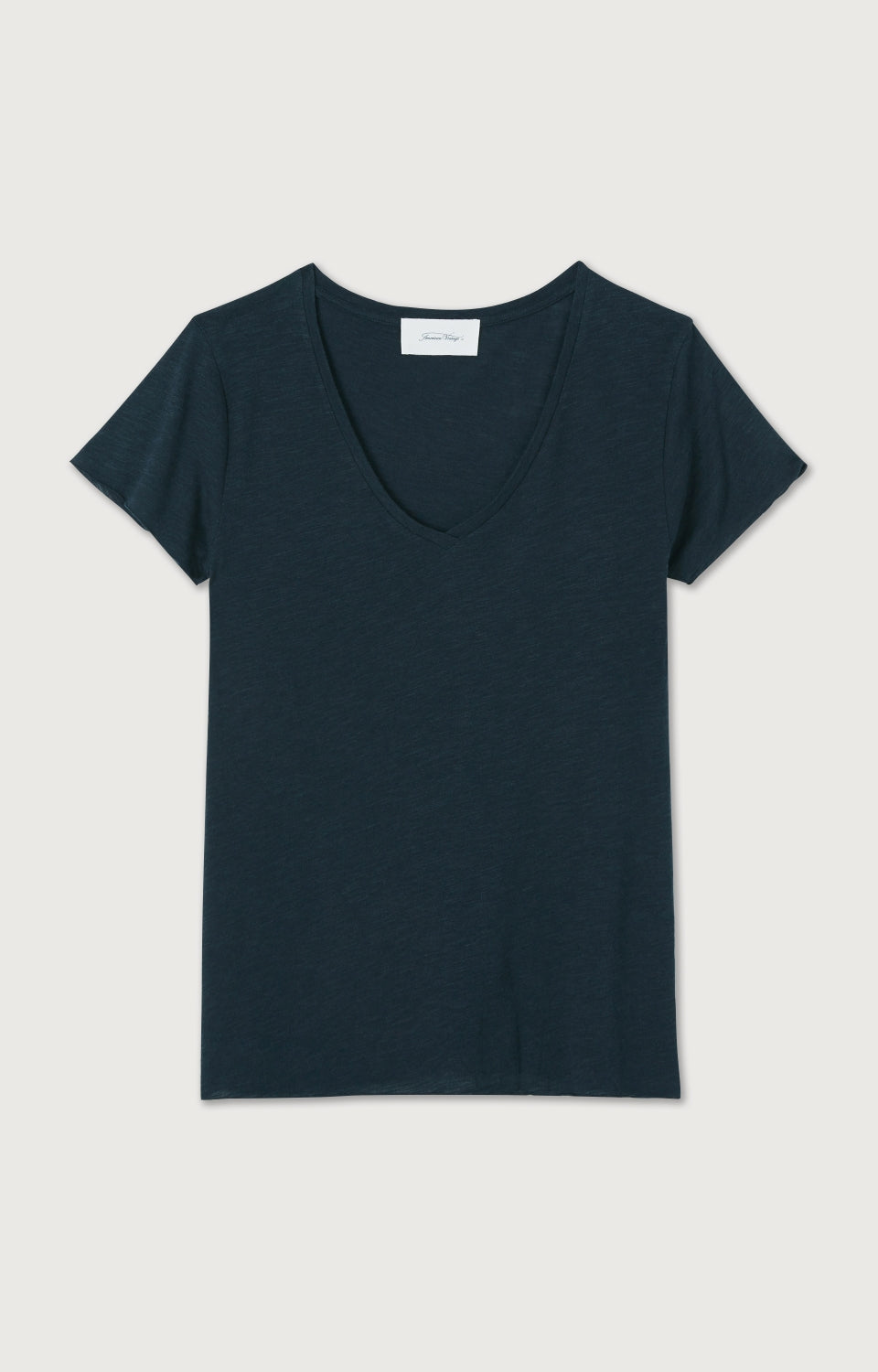 Women Navy Cotton T-Shirt