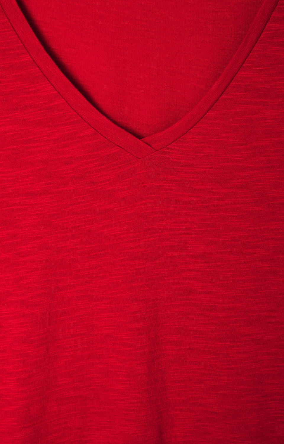 Women Red Cotton T-Shirt