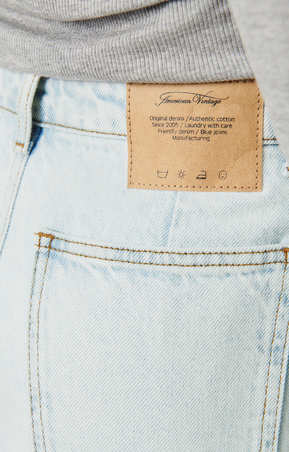 Women Light Blue Denim Skirt