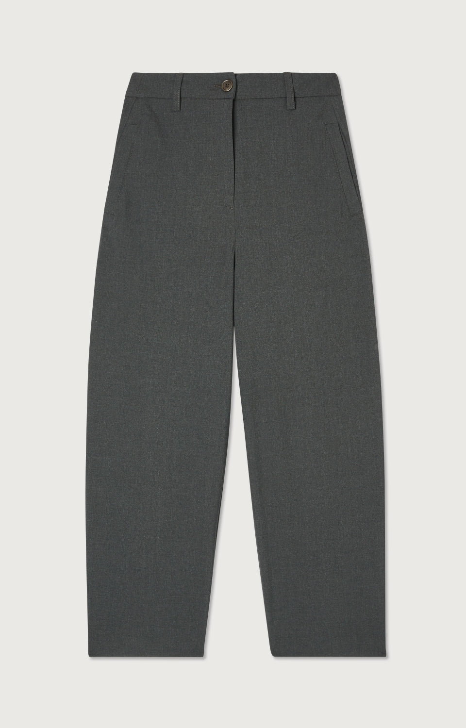 Women Dark Grey Trousers