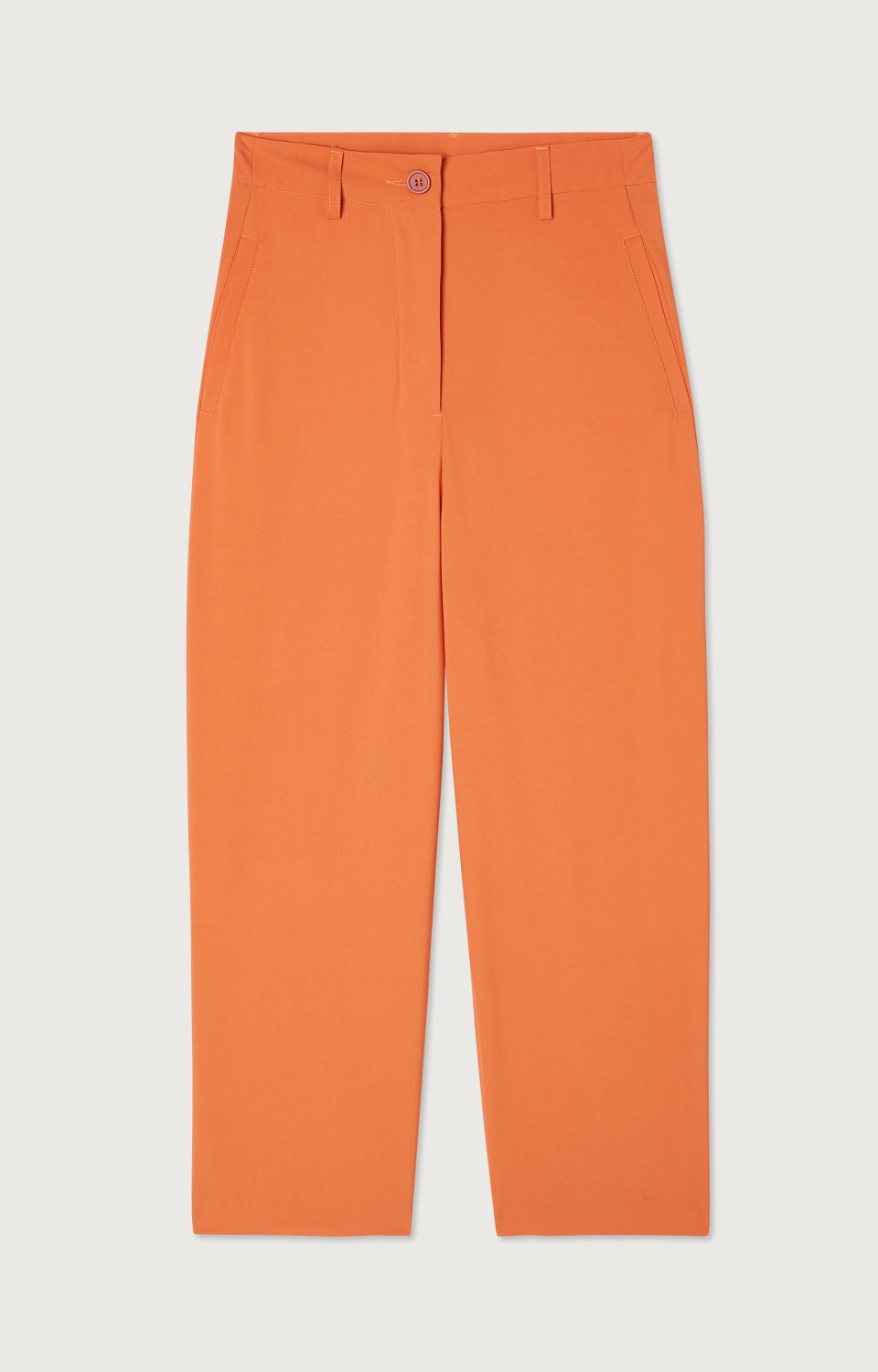 Women Orange Trousers