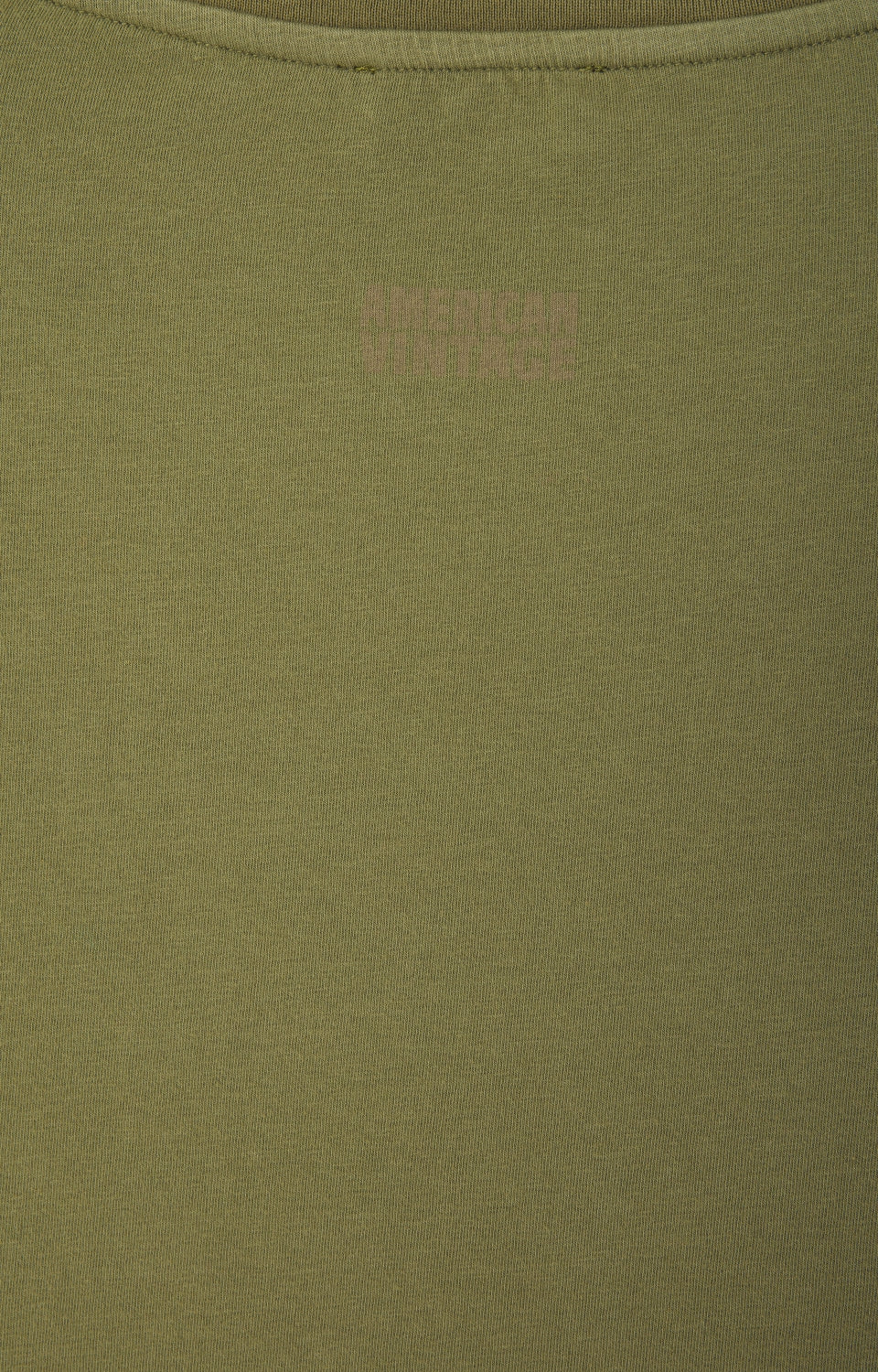 Women Olive Cotton T-Shirt