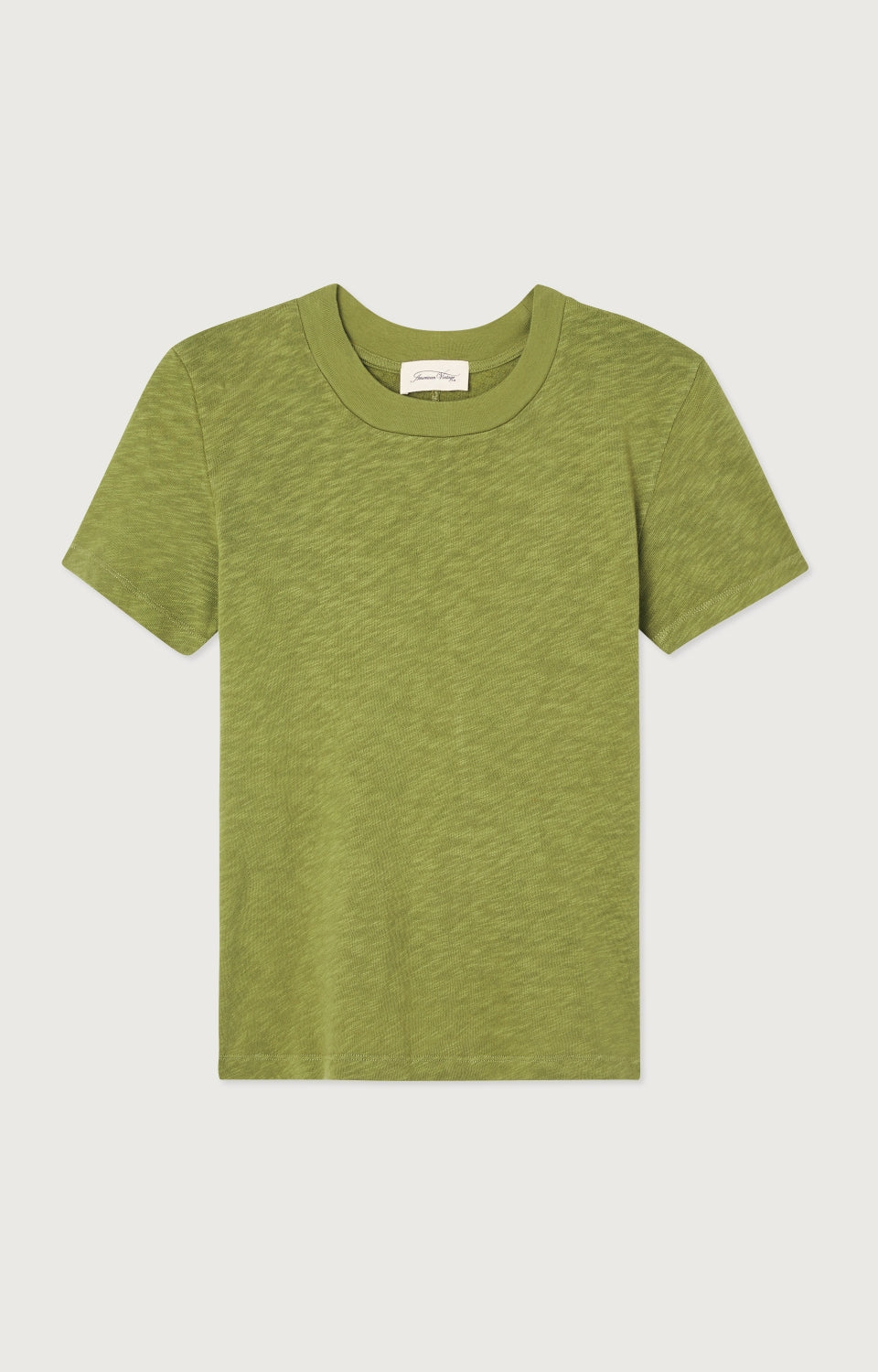 Women Green Cotton T-Shirt