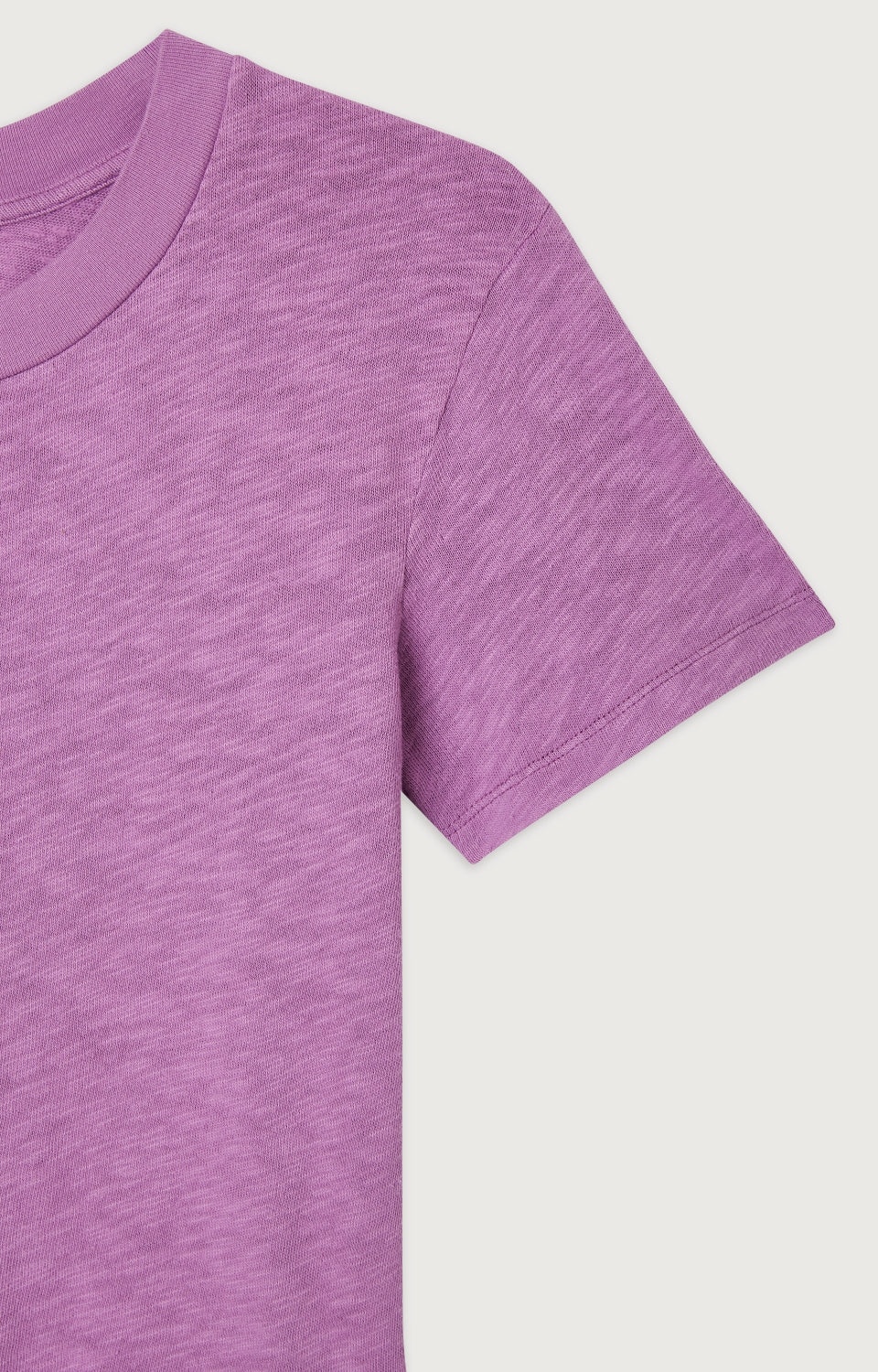 Women Purple Cotton T-Shirt