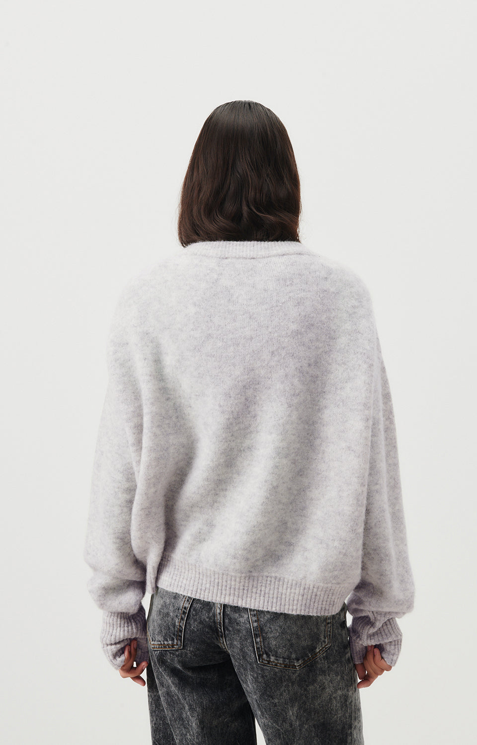 Women Grey Knit Sweater