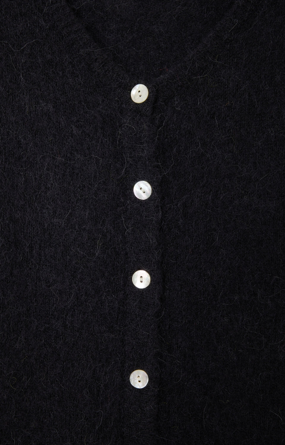 Women Black Knit Cardigan