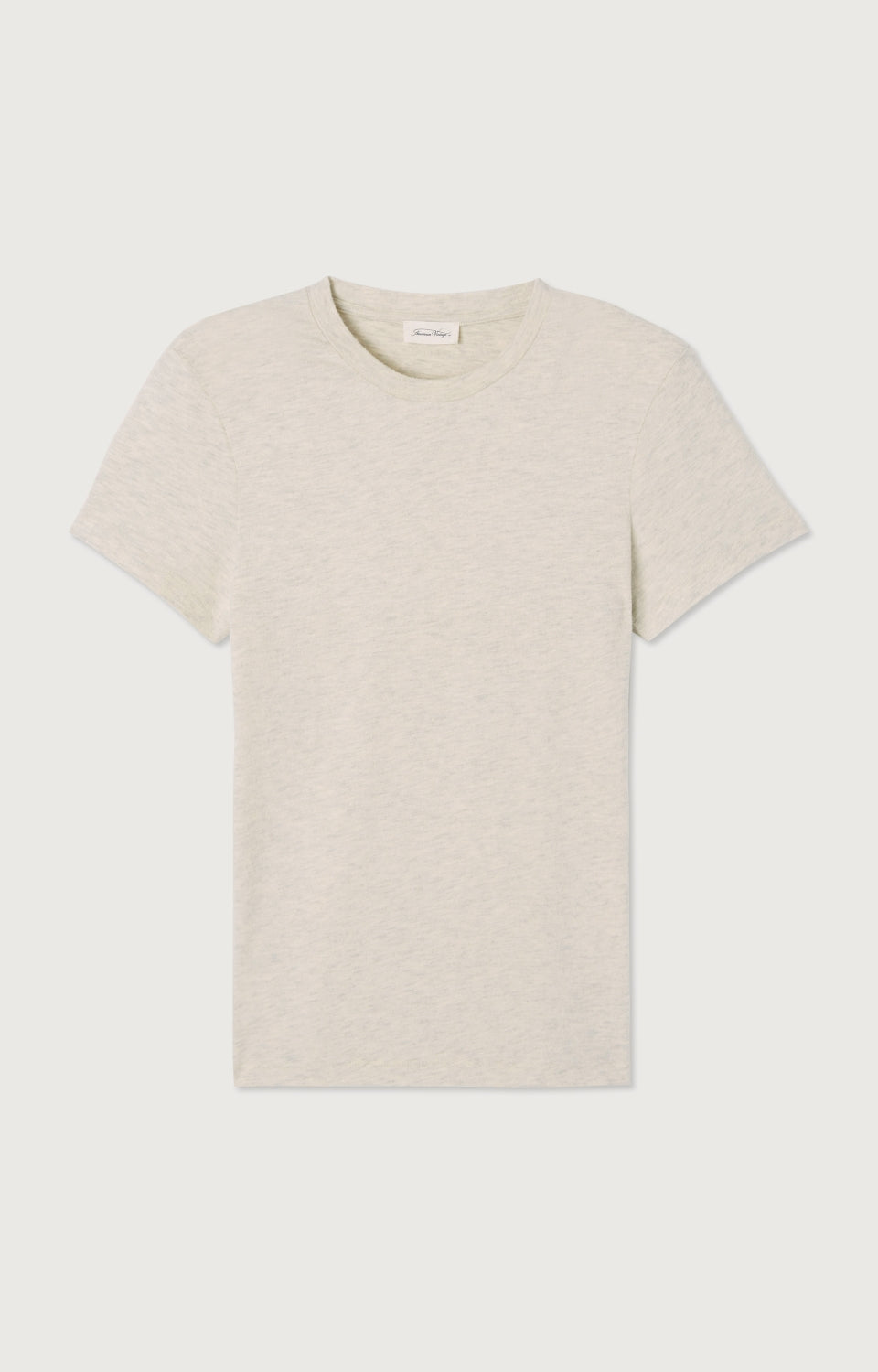 Women Beige Cotton T-Shirt