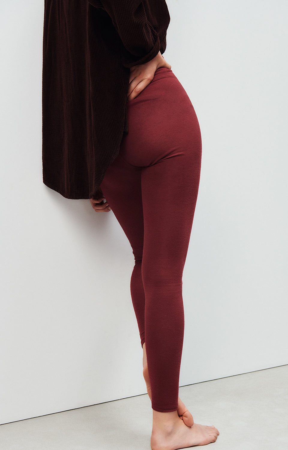 Women Red Leggings