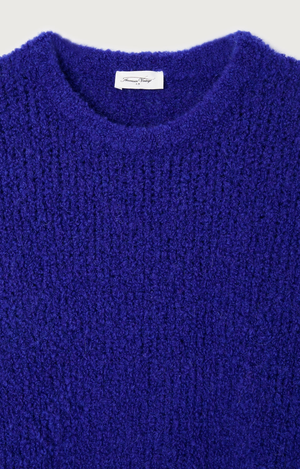 Women Blue Knit Sweater