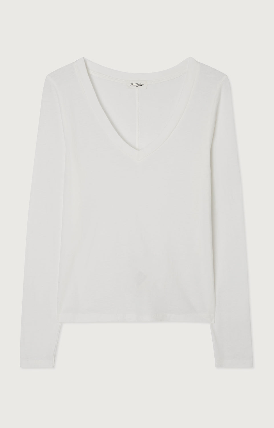 Women White Cotton T-Shirt