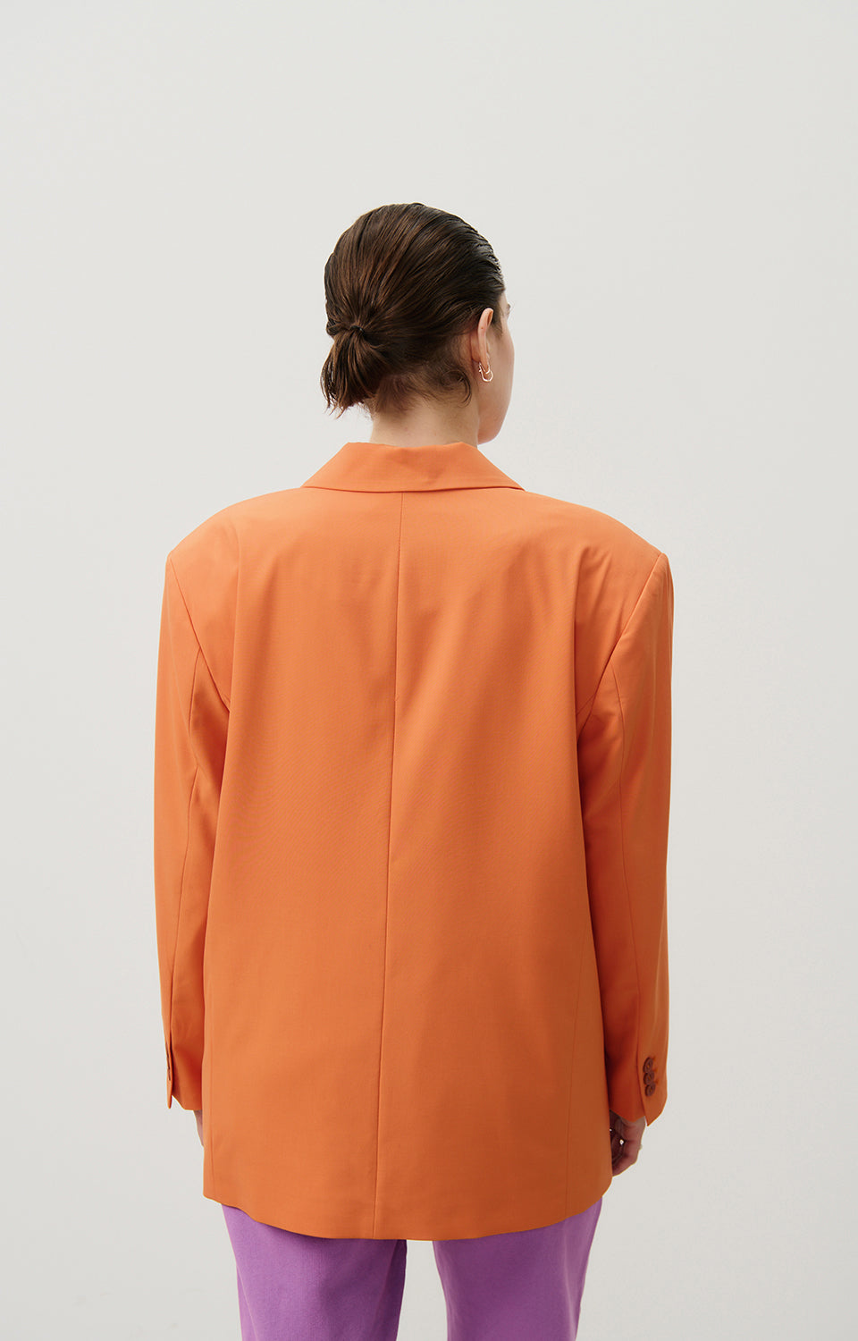 Women Orange Coat