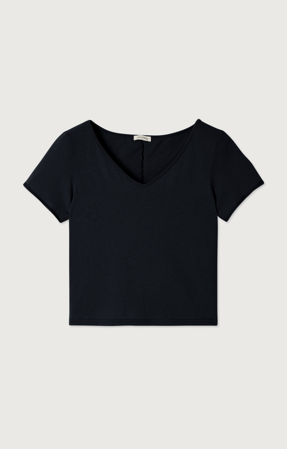 Women Black Cotton T-Shirt