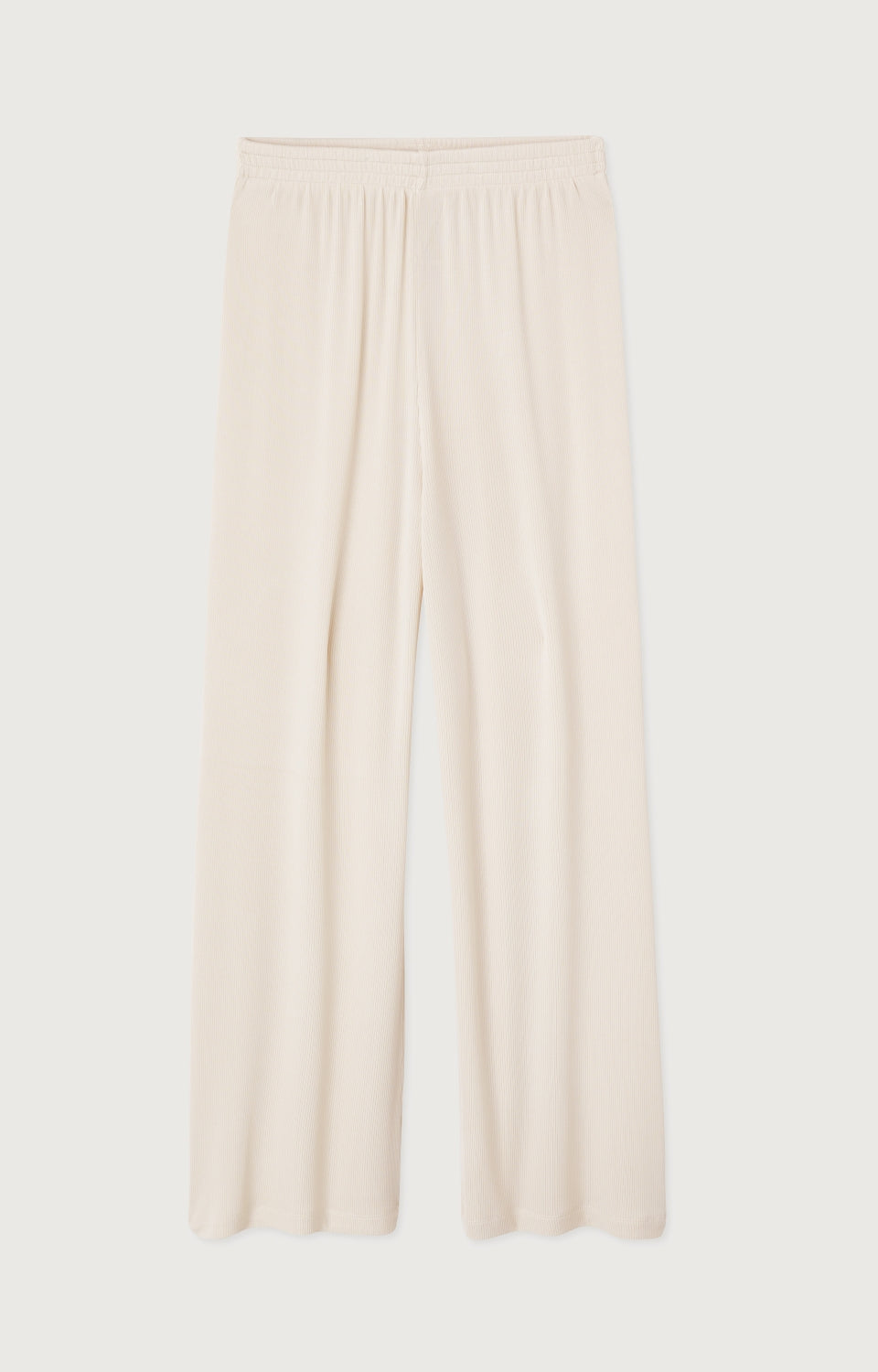 Women Cream Trousers