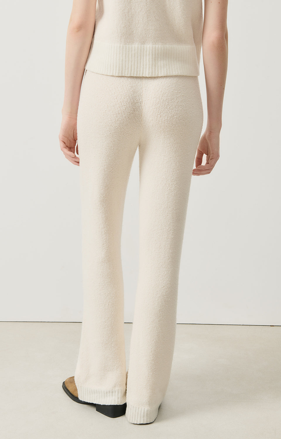 Women White Cotton Trousers