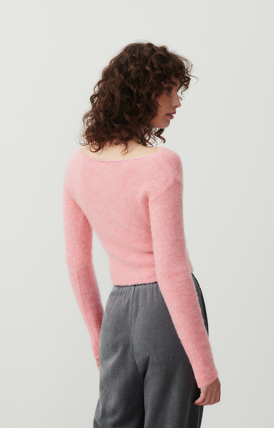 Women Pink Knit Sweater