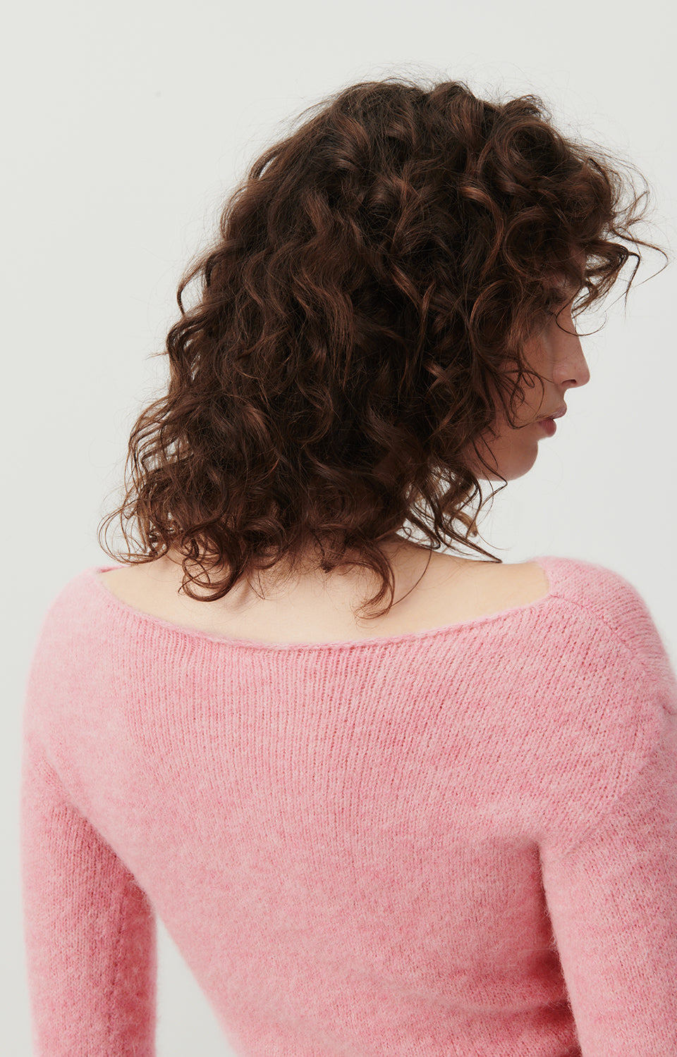 Women Pink Knit Sweater