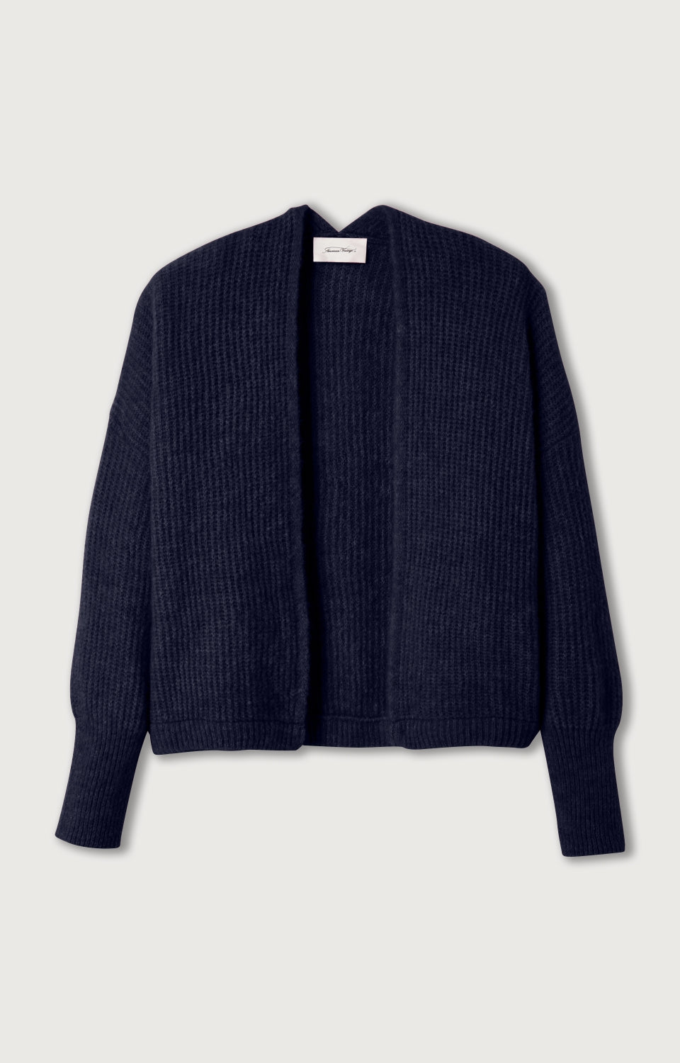 Women Navy Knit Cardigan