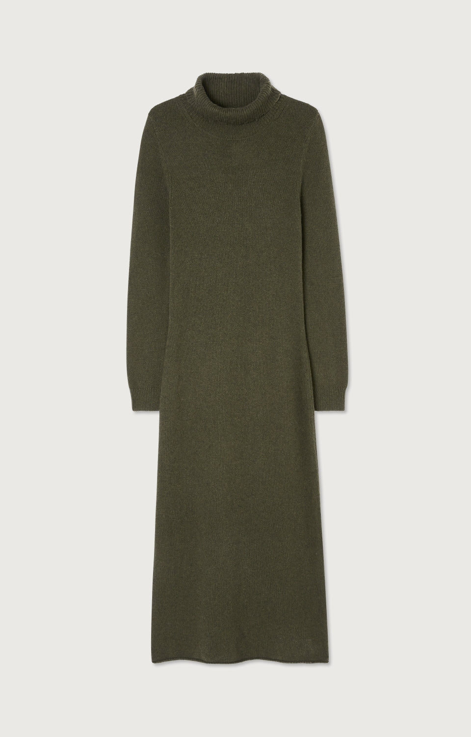 Women Khaki Knit Dress