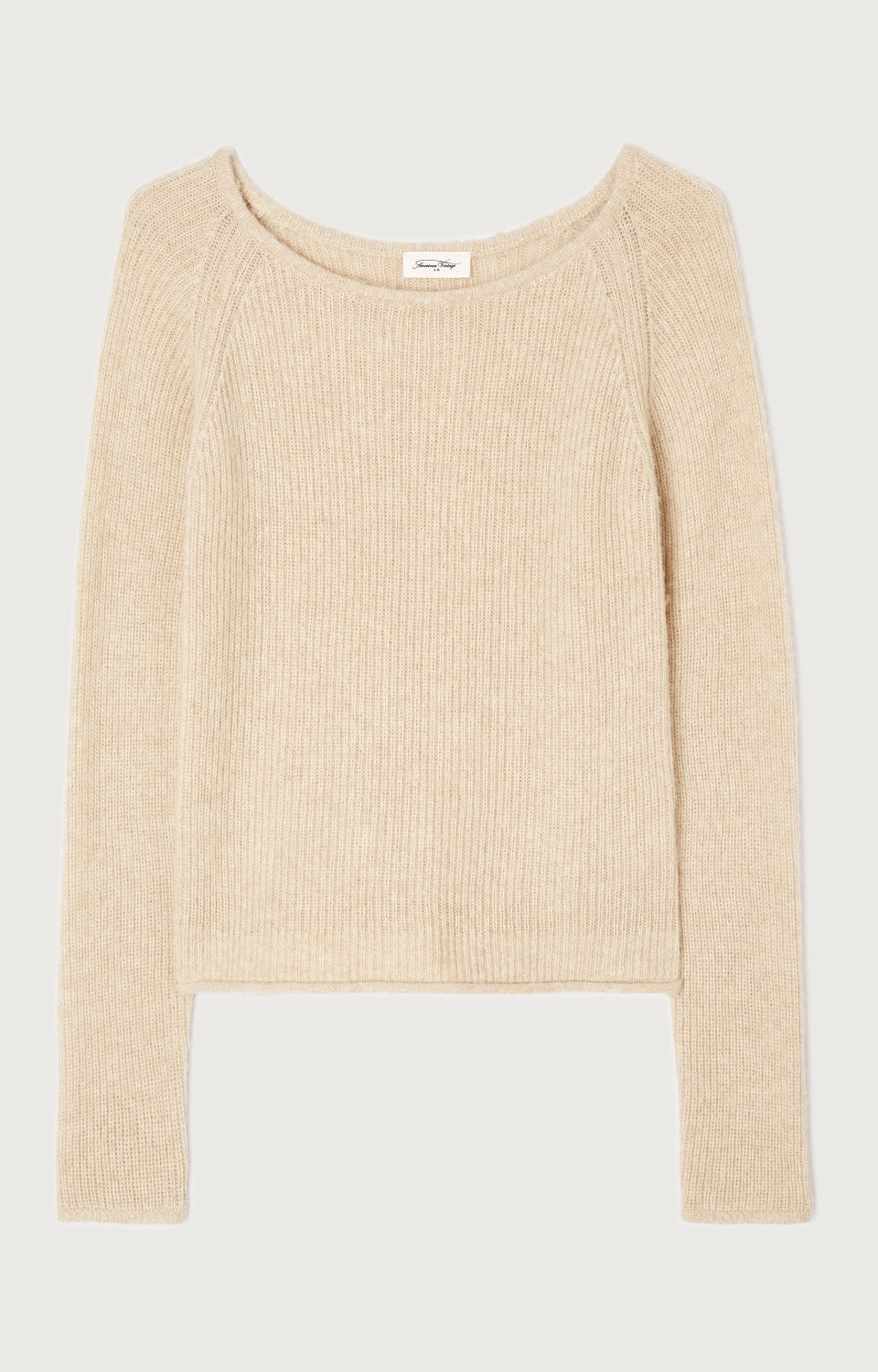 Women Beige Knit Sweater