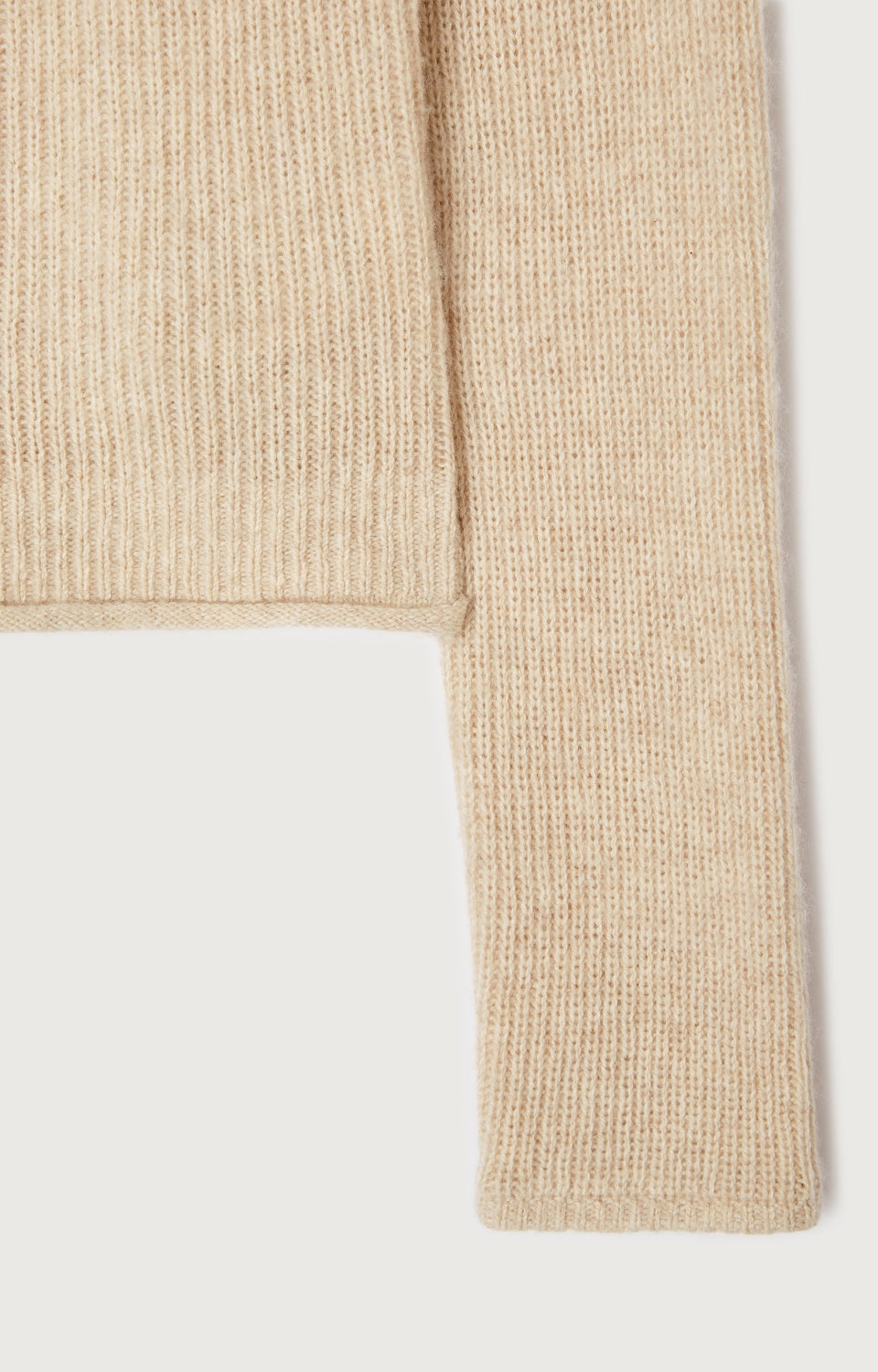 Women Beige Knit Sweater