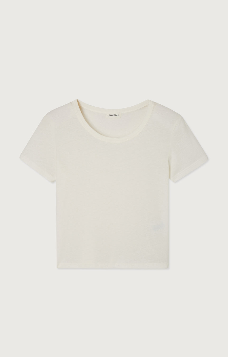 Women White Cotton T-Shirt