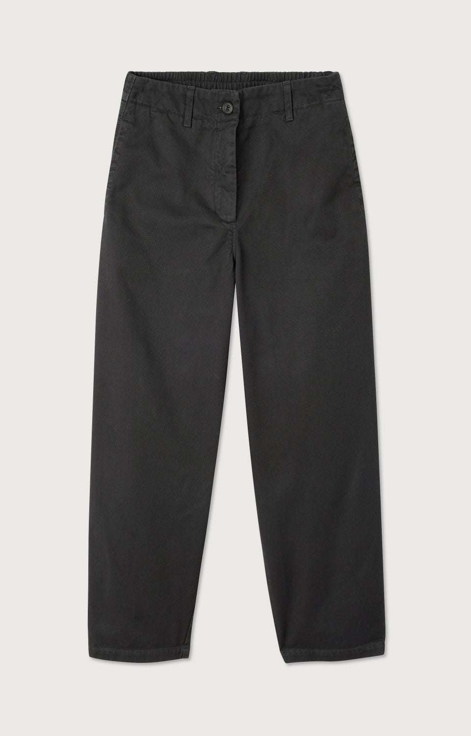 Women Charcoal Cotton Trousers